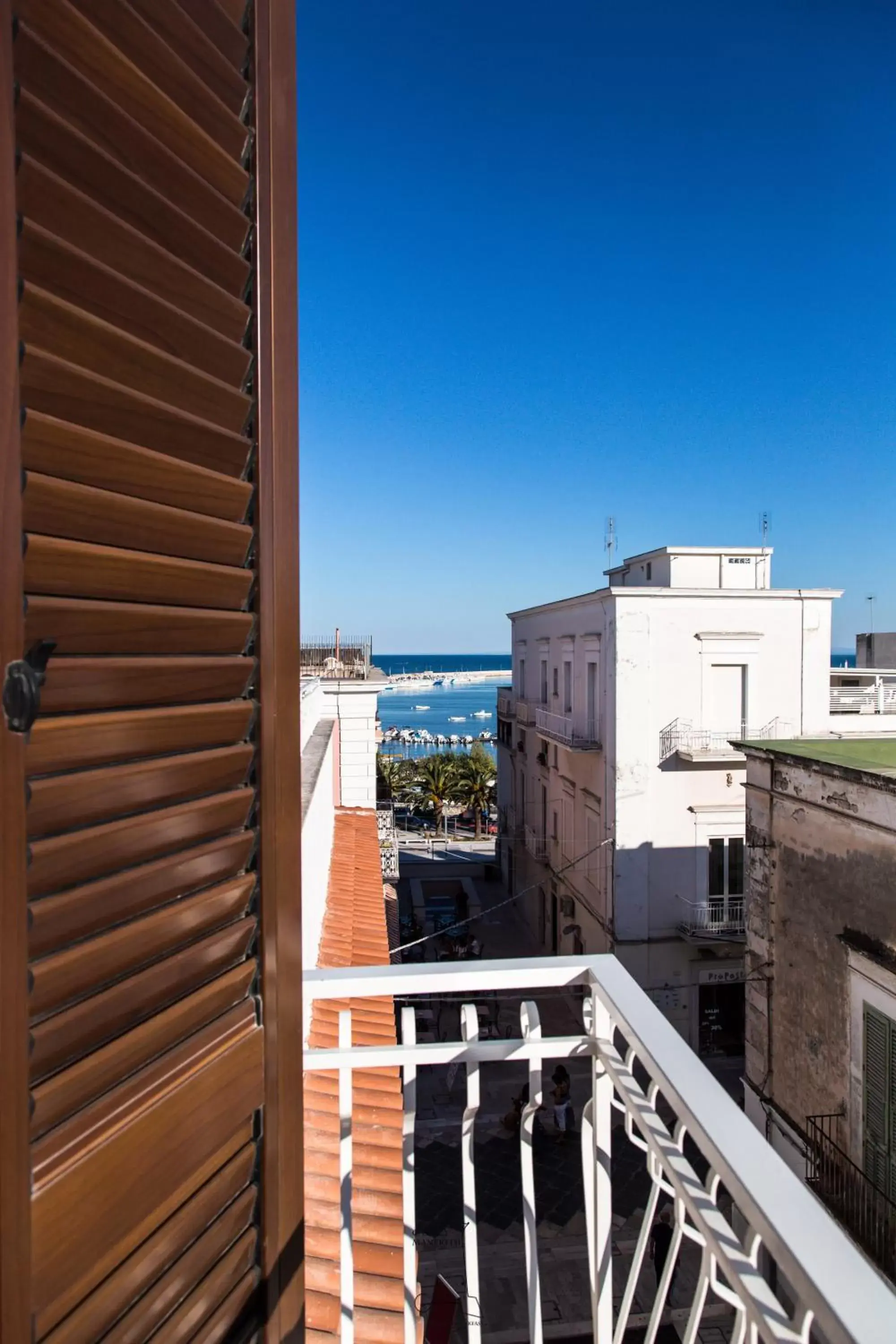 Sea view, Balcony/Terrace in B & B Casa Manfredi