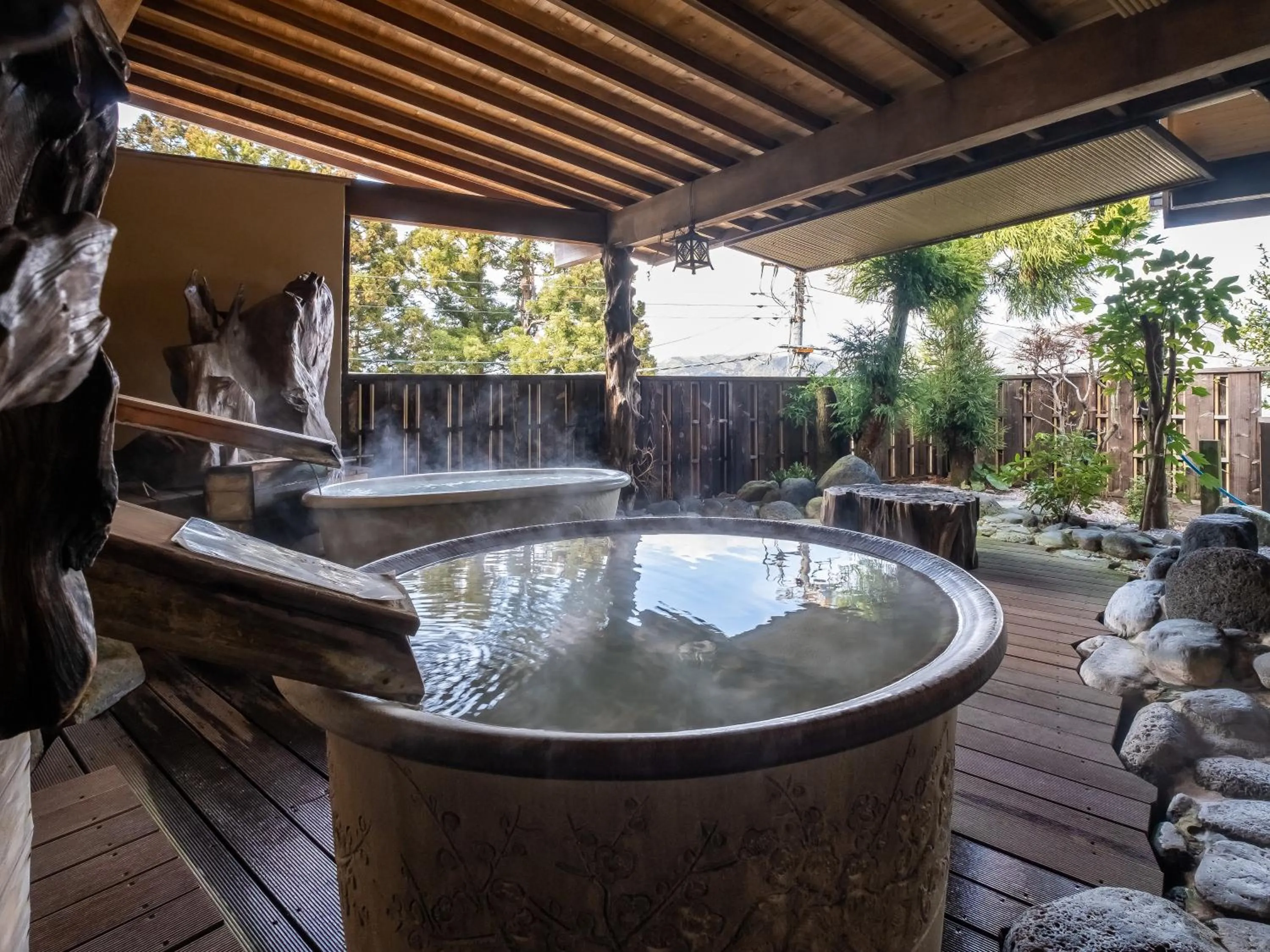 Hot Spring Bath in Shirayunoyado Yamadaya Hakone Gora