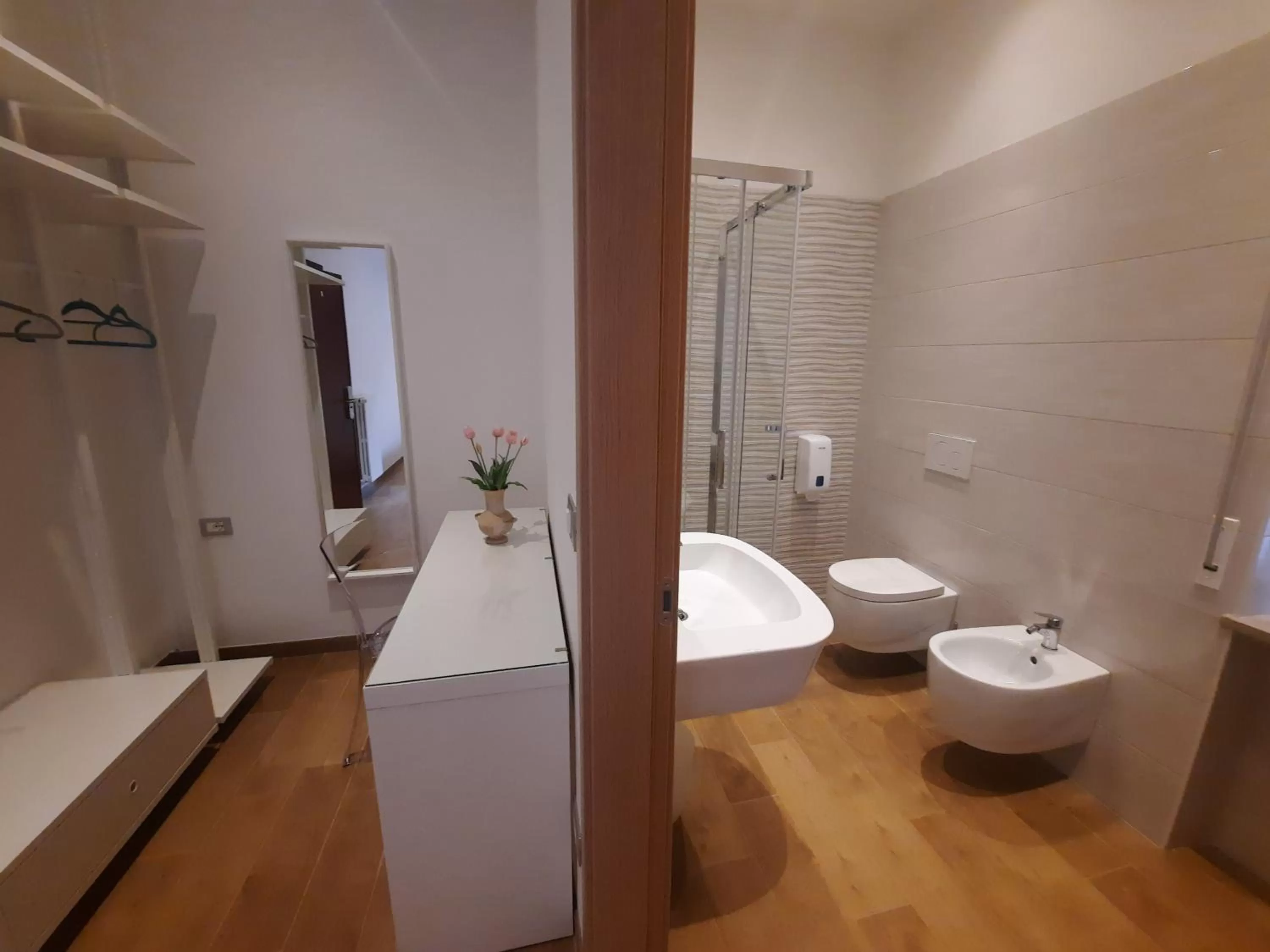 Bathroom in Hotel Porta Rivera