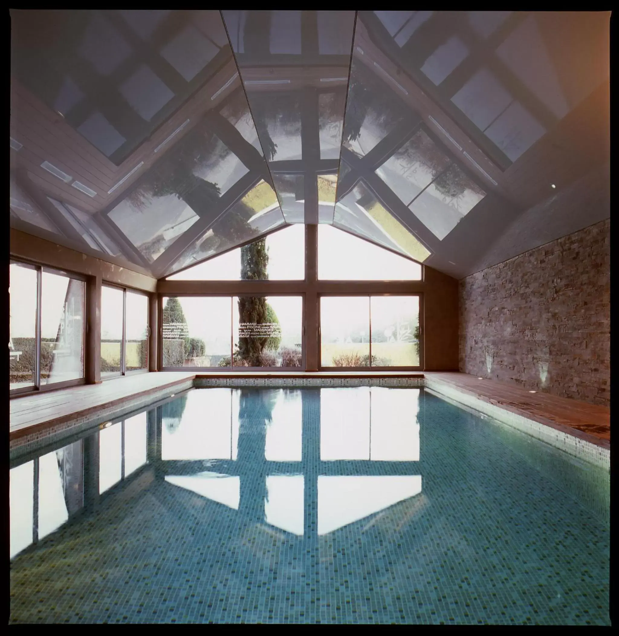Swimming Pool in Hôtel Antares & Spa