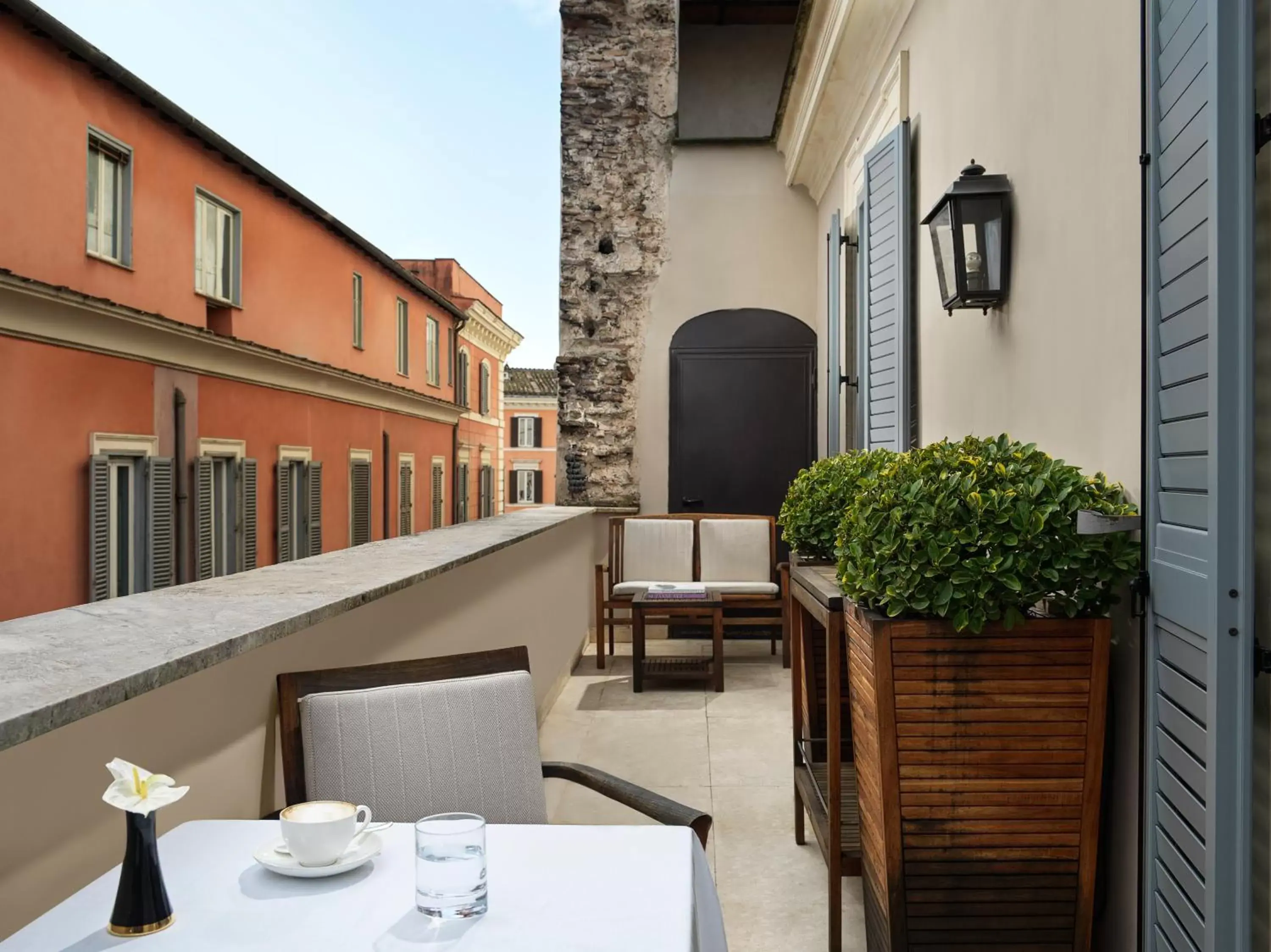 View (from property/room), Balcony/Terrace in J.K. Place Roma - The Leading Hotels of the World