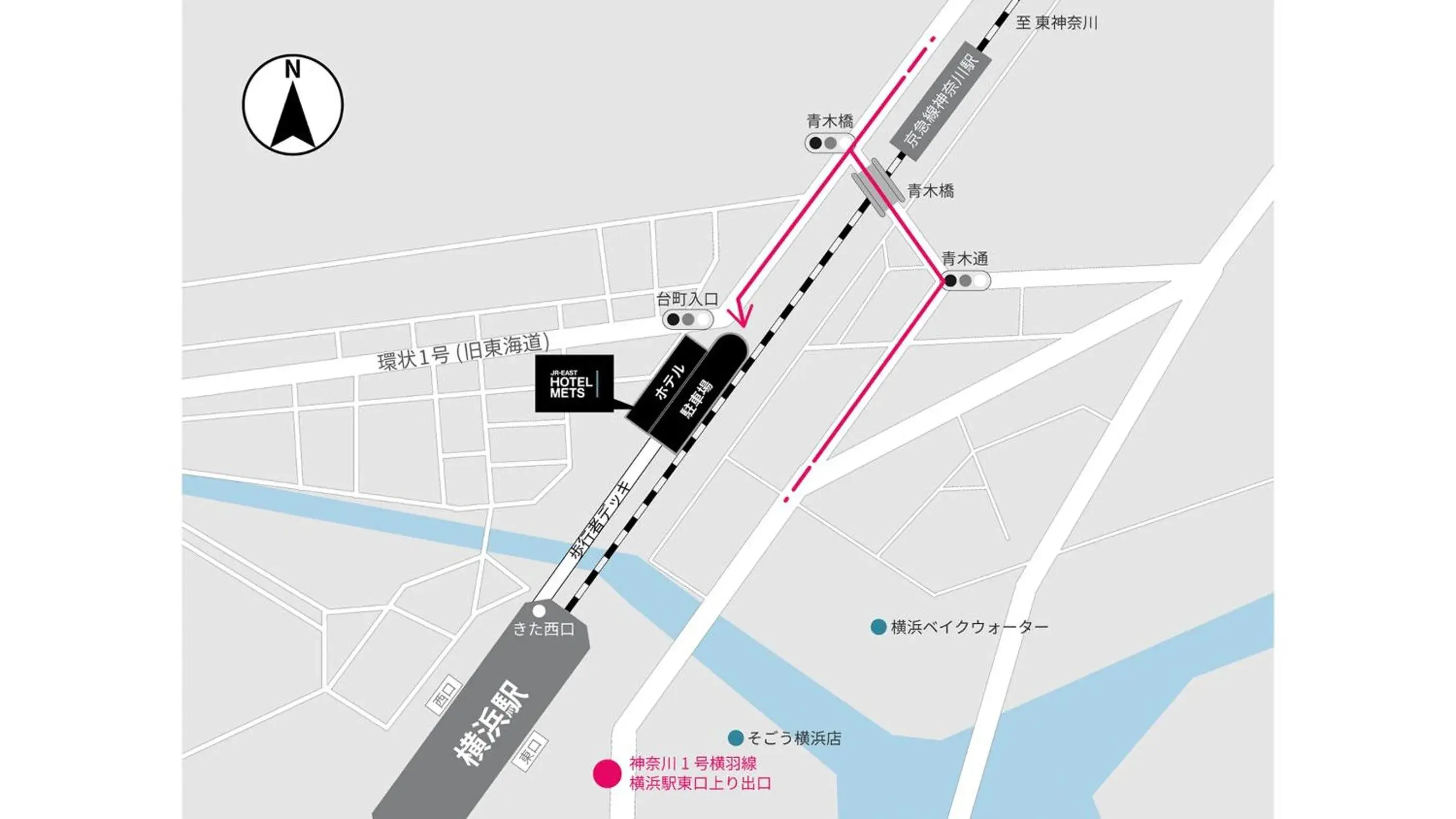 Floor Plan in JR-EAST HOTEL METS YOKOHAMA