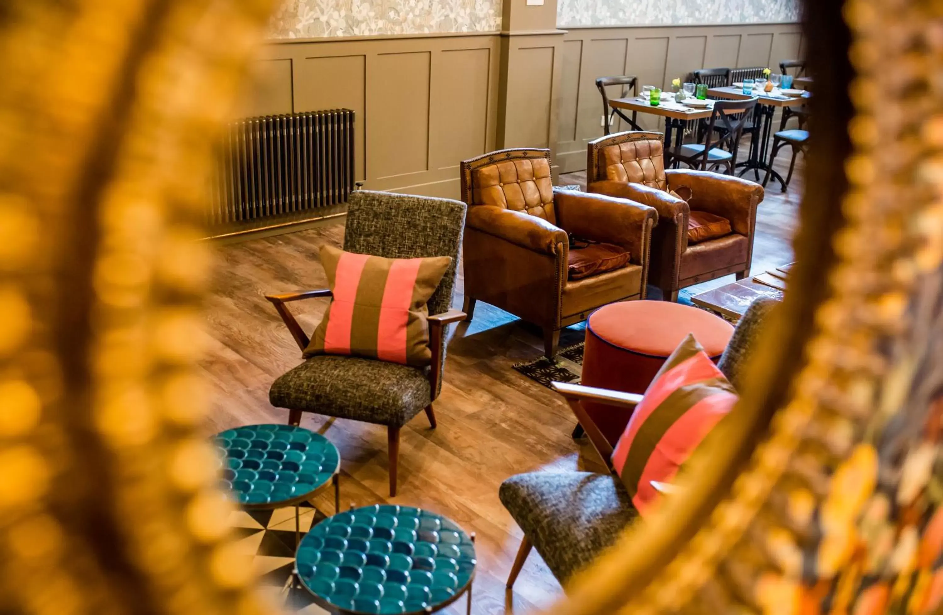 Living room in Moore House Living room in Moore House