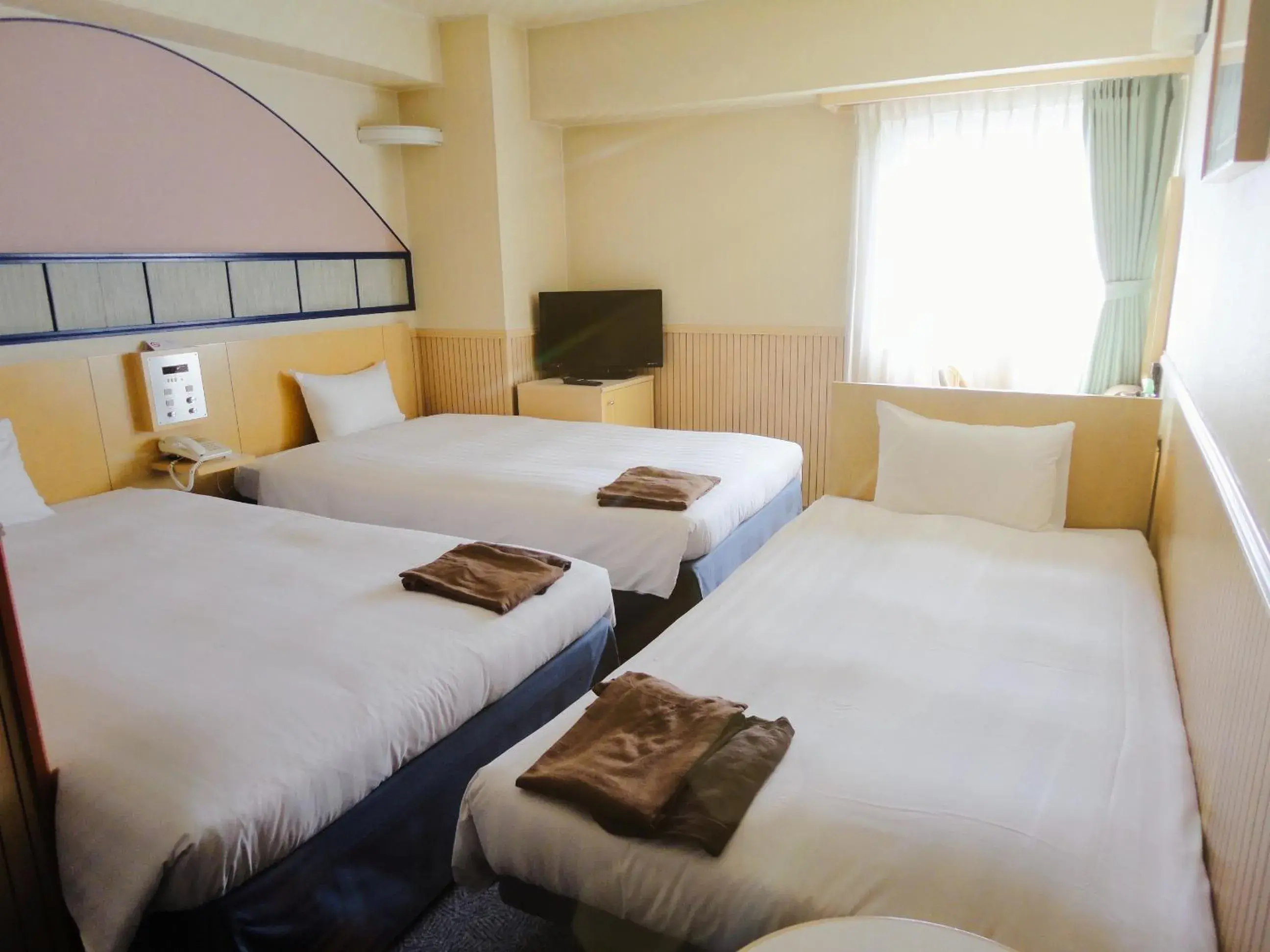 Bed in Hotel Marutani Bed in Hotel Marutani