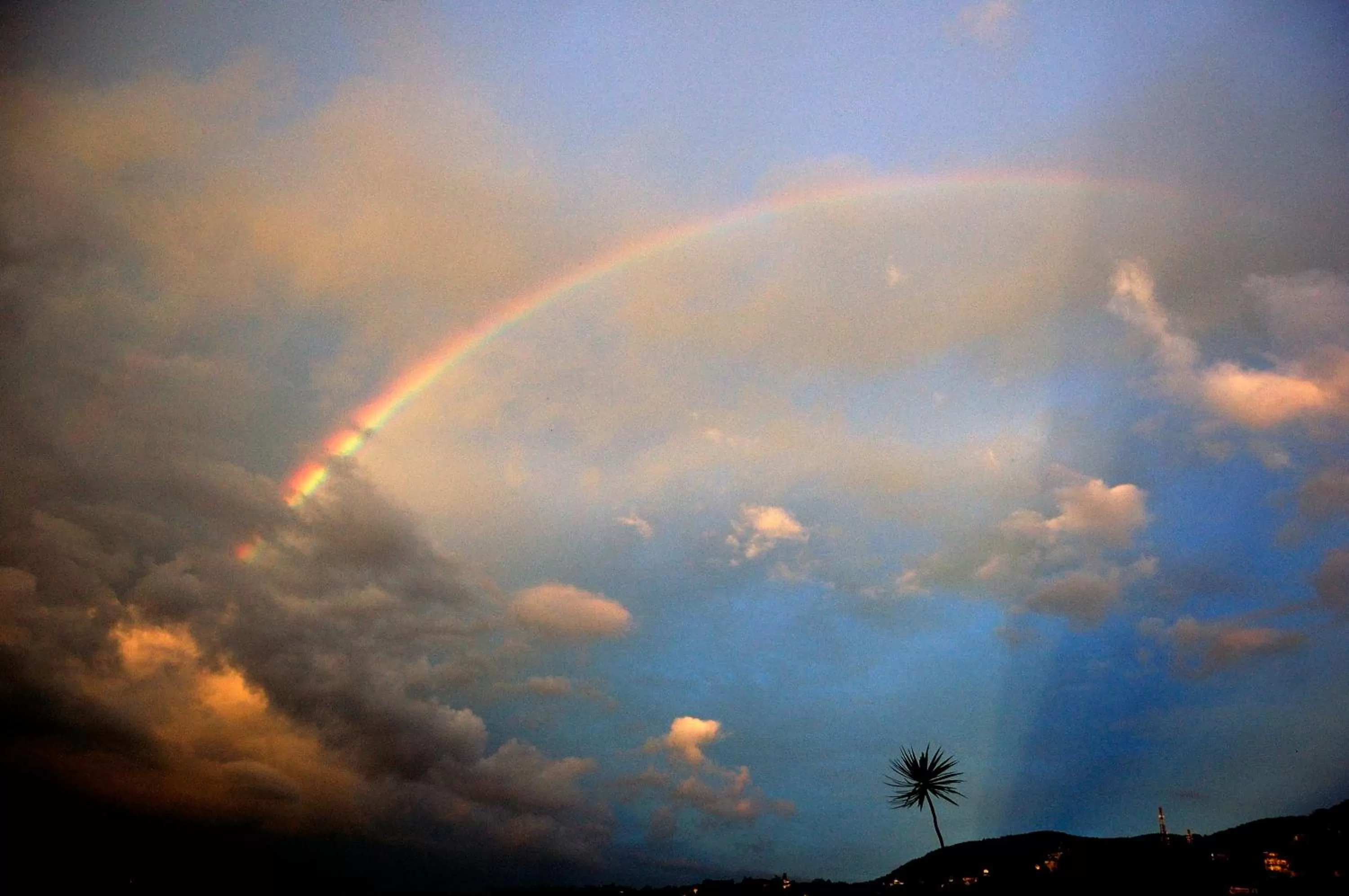 Landmark view in Evergreen