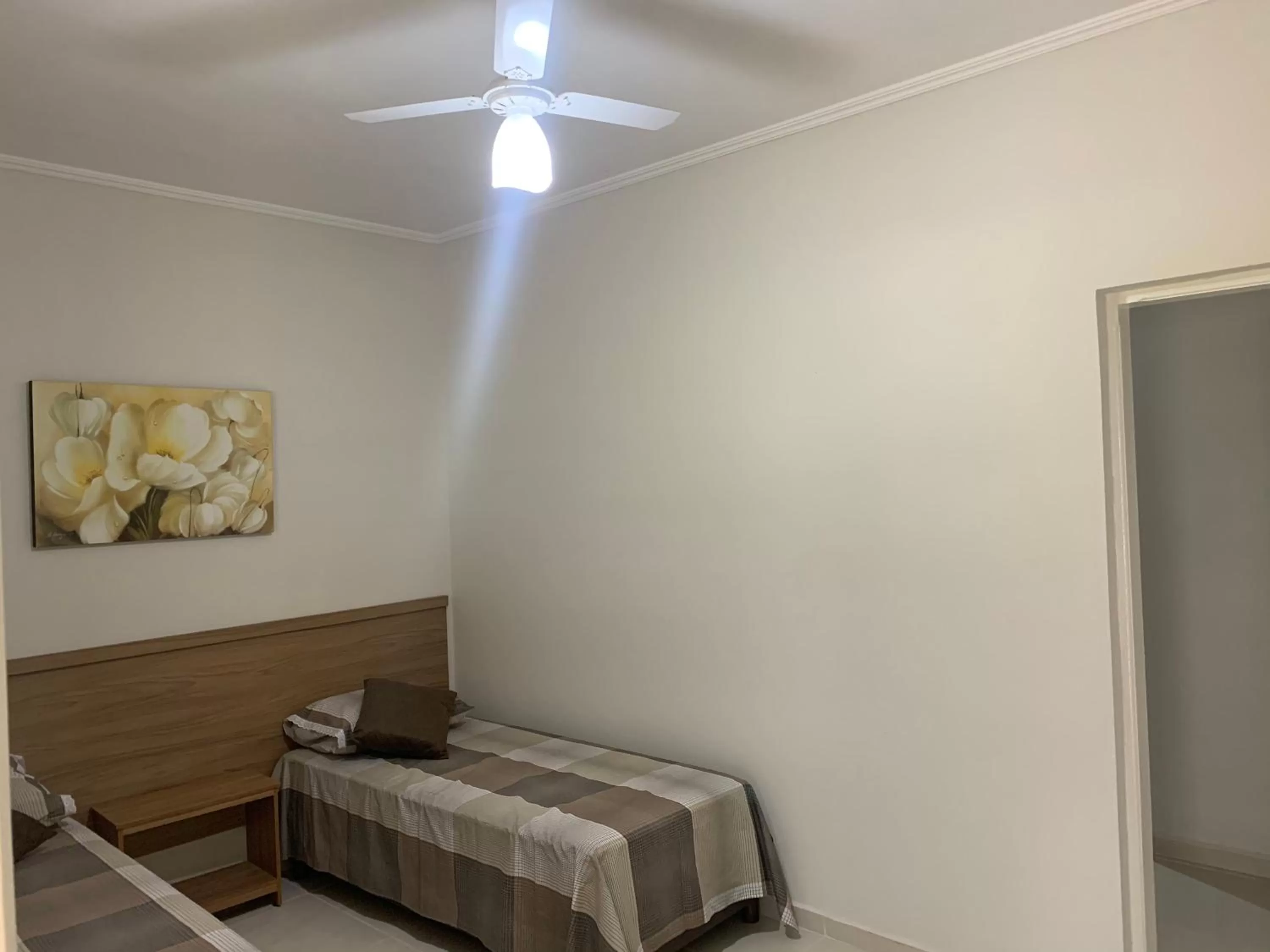 Bed in Ananda pousada chalé