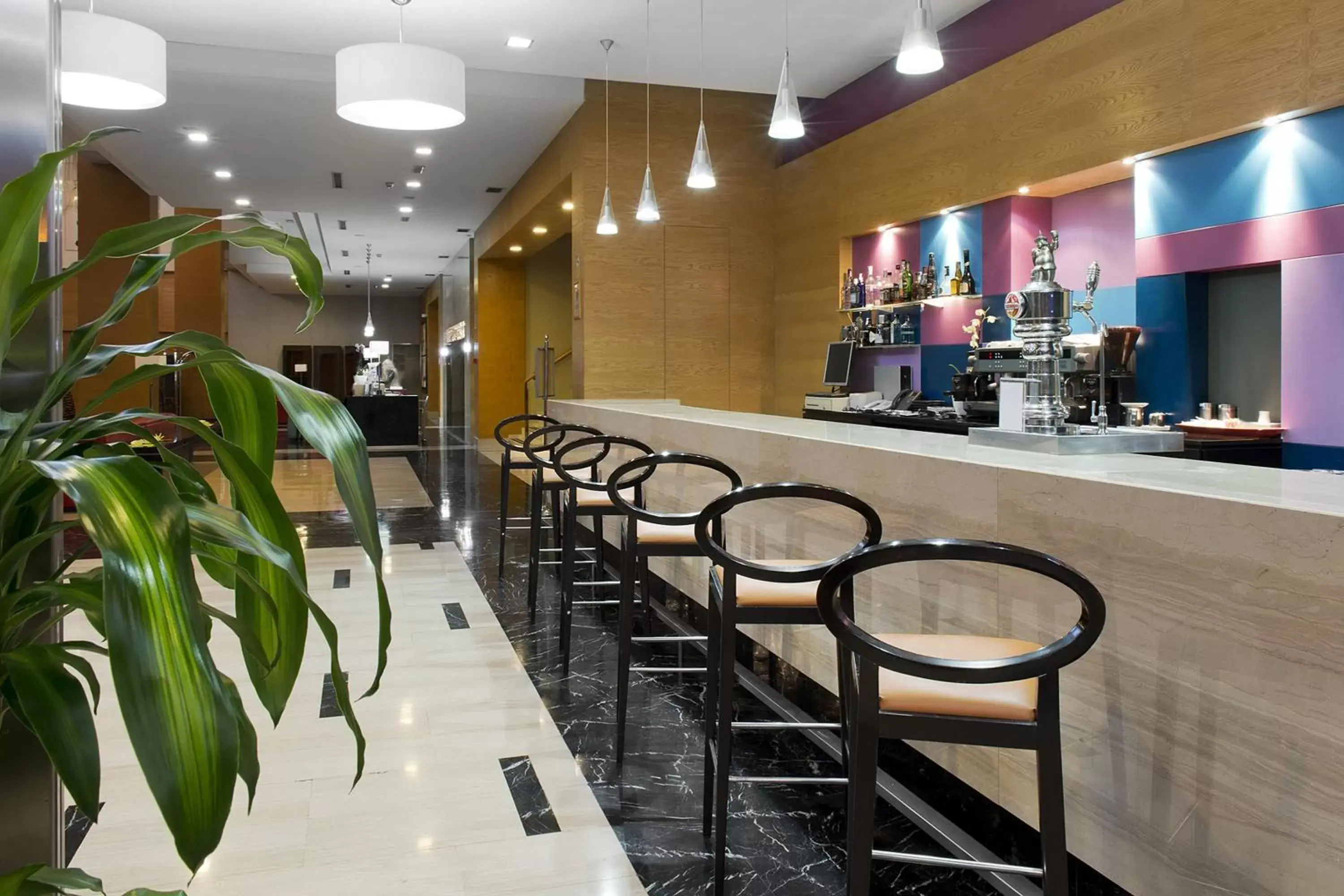 Lounge or bar, Lounge/Bar in Elba Almeria Business & Convention Hotel