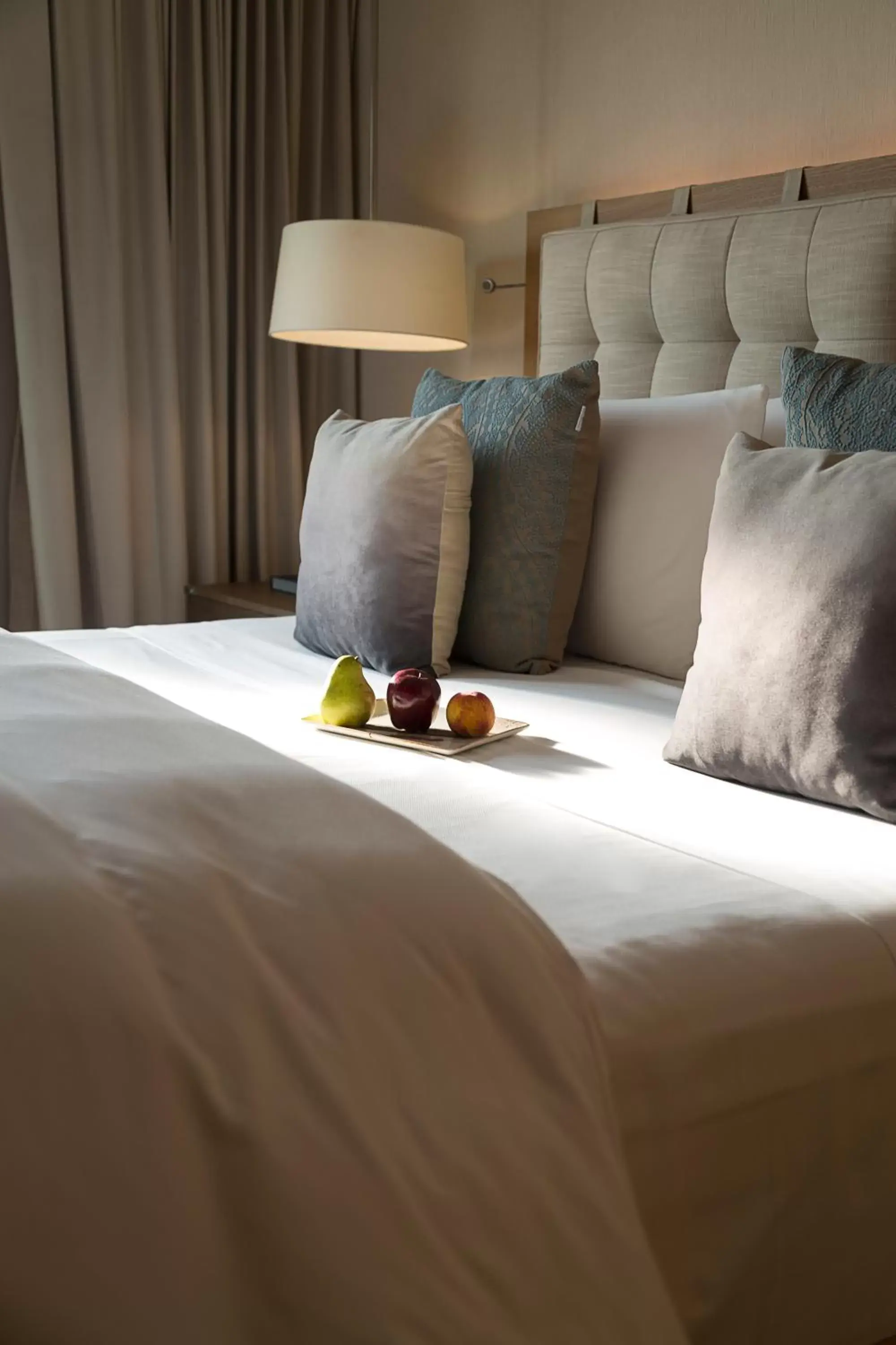 Bed in Cartesiano Boutique & Wellness Hotel