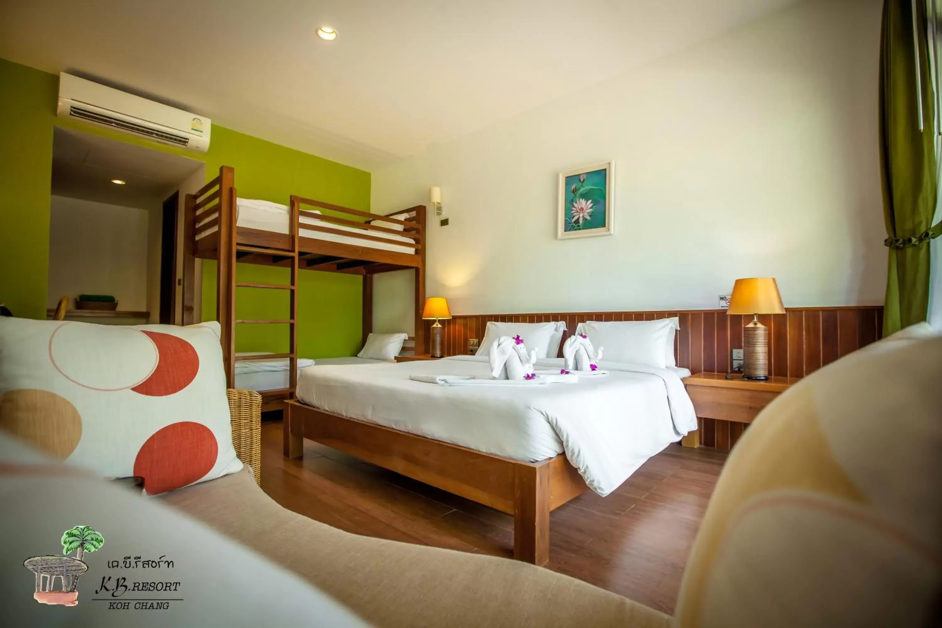 Bed in K.B. Resort Bed in K.B. Resort
