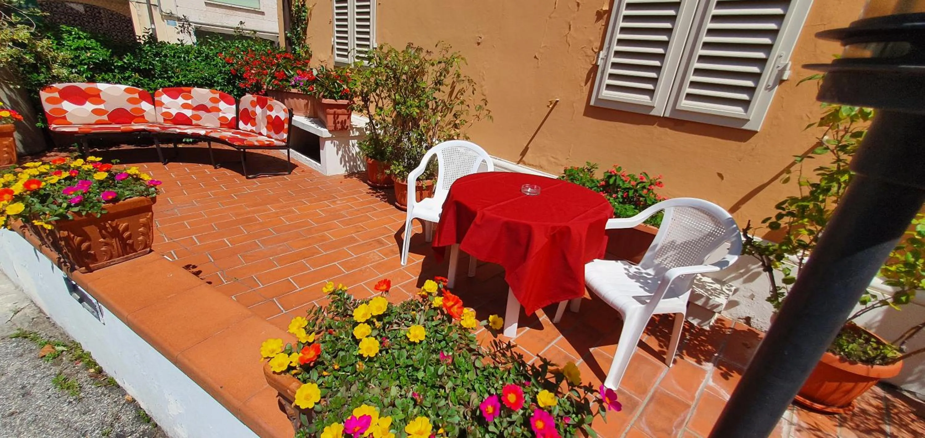 Garden in Hotel Giovanna