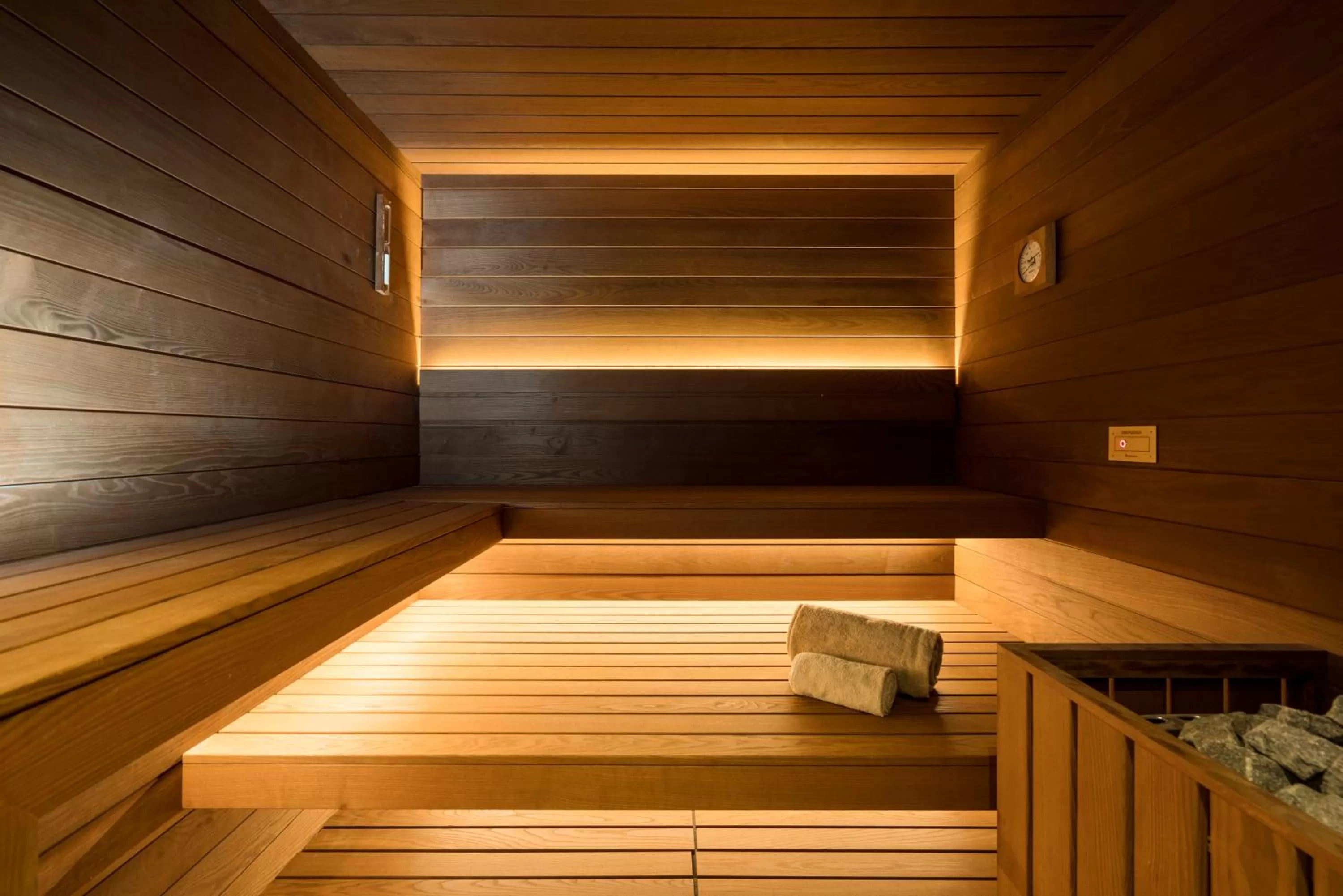Sauna in Hotel Imperiale Rimini & SPA