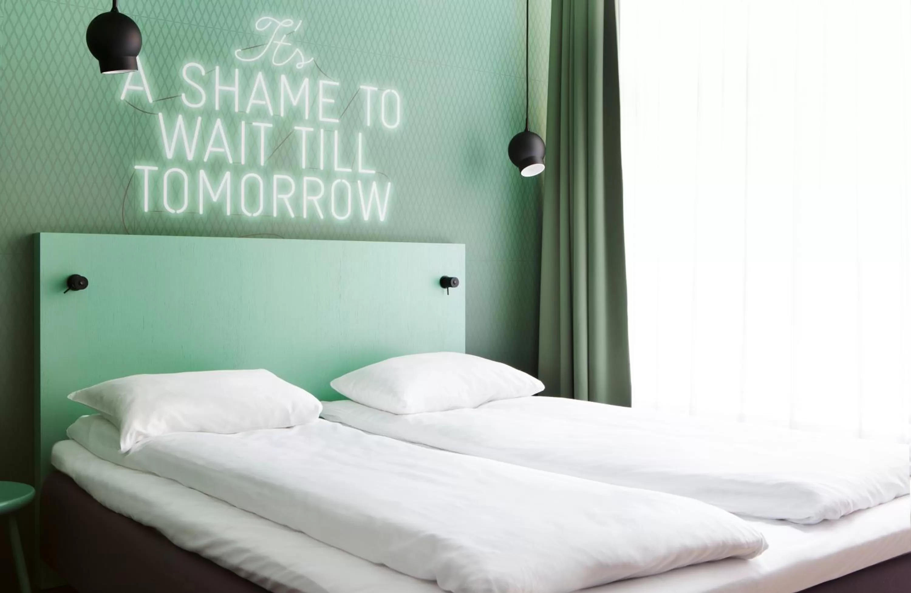 Bed in Comfort Hotel Karl Johan