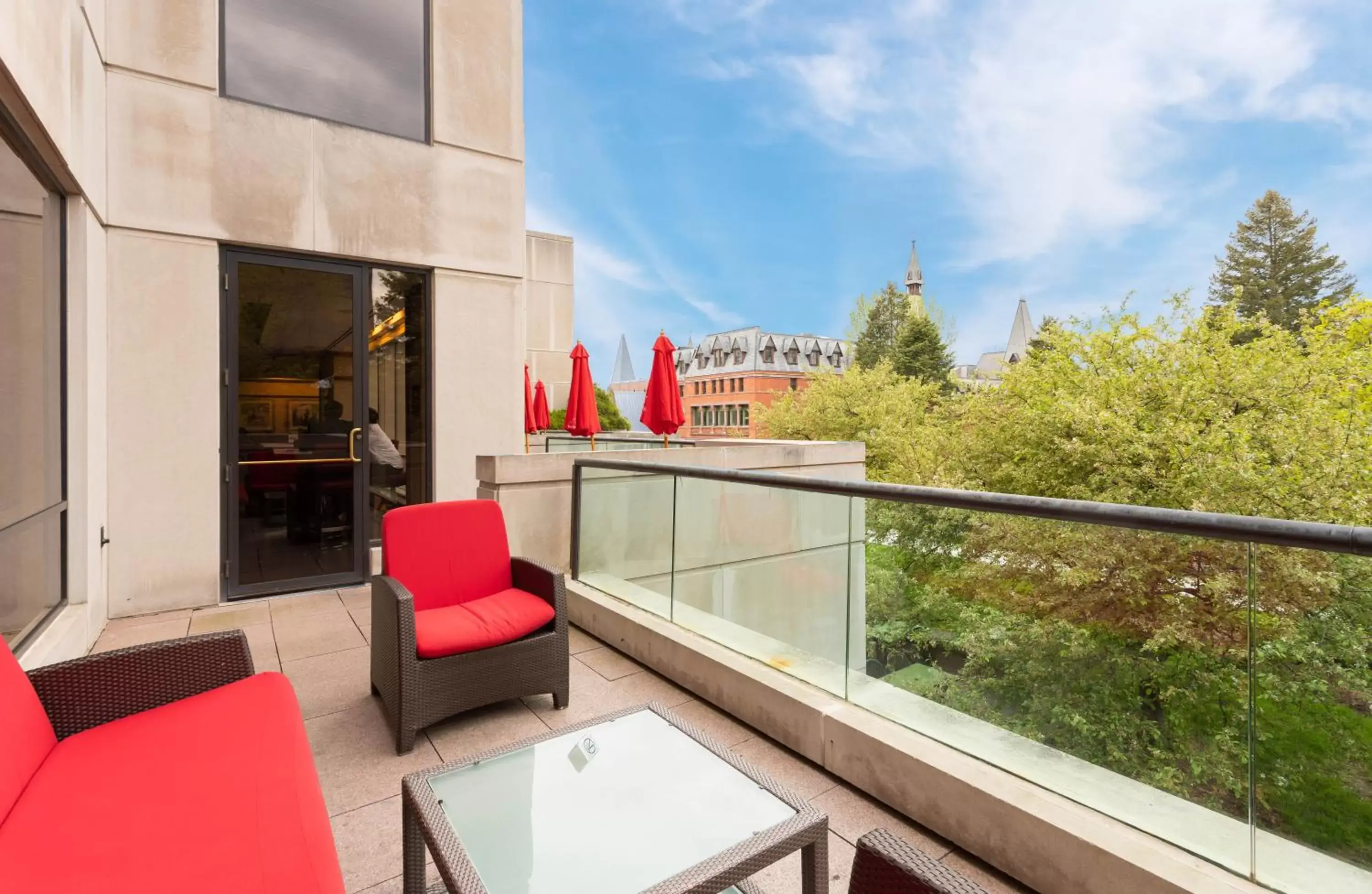 Balcony/Terrace in The Statler Hotel at Cornell University