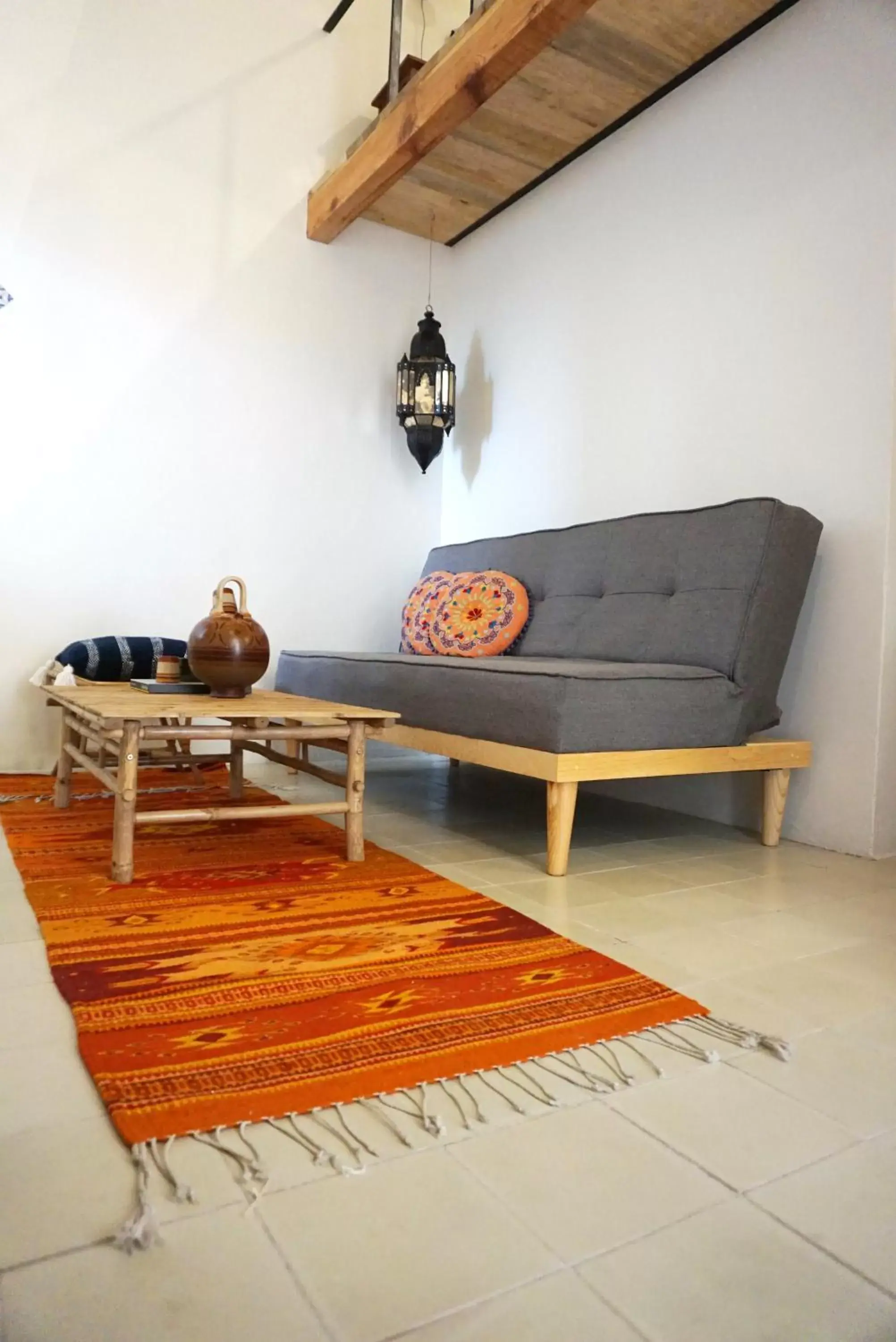 Seating Area in Casa Morelos by Barrio Mexico