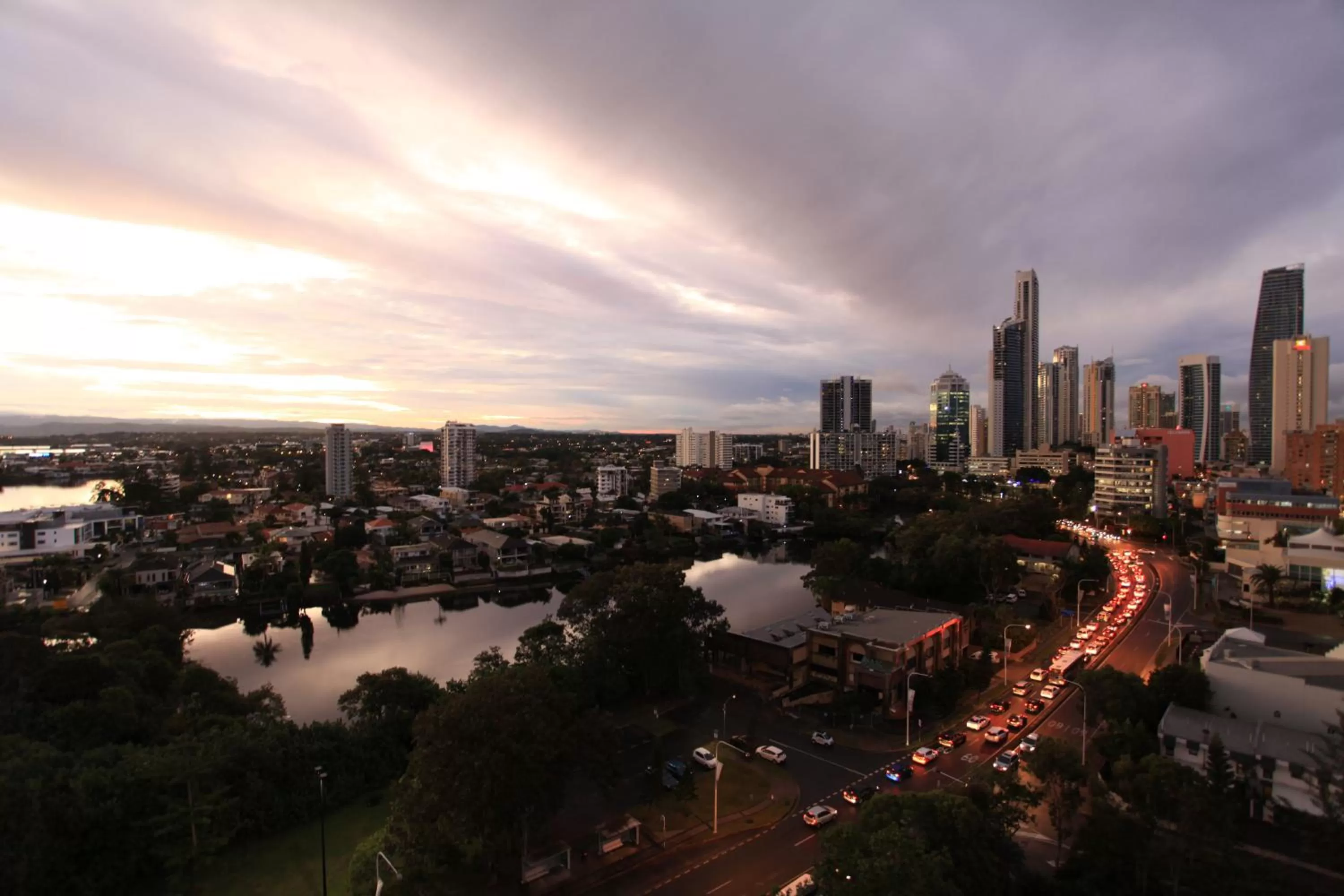 City view in Anacapri Holiday Resort Apartments