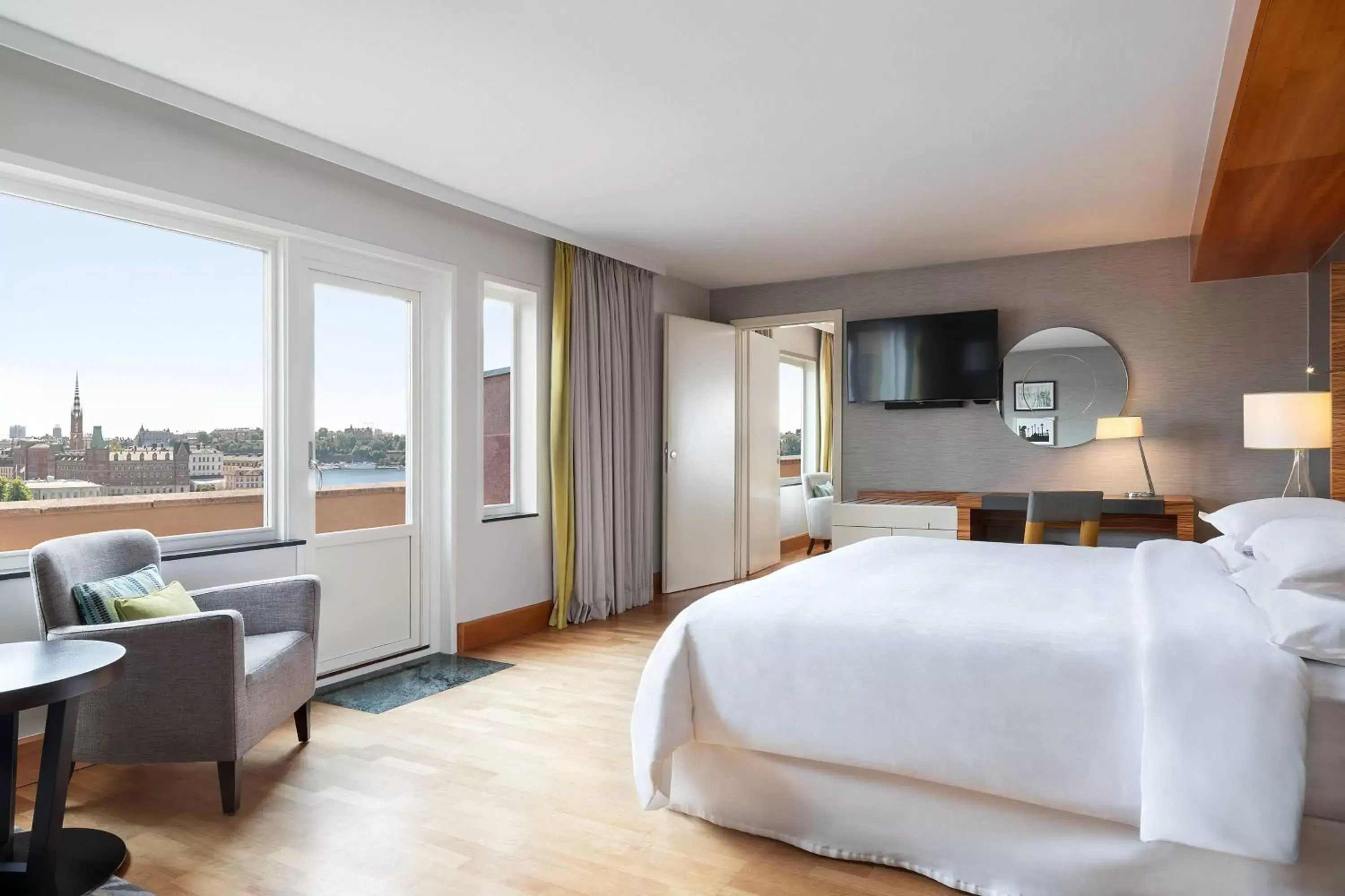 Bedroom in Sheraton Stockholm Hotel
