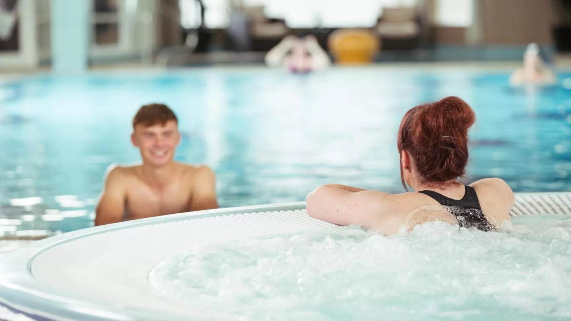 Swimming pool in Anner Hotel