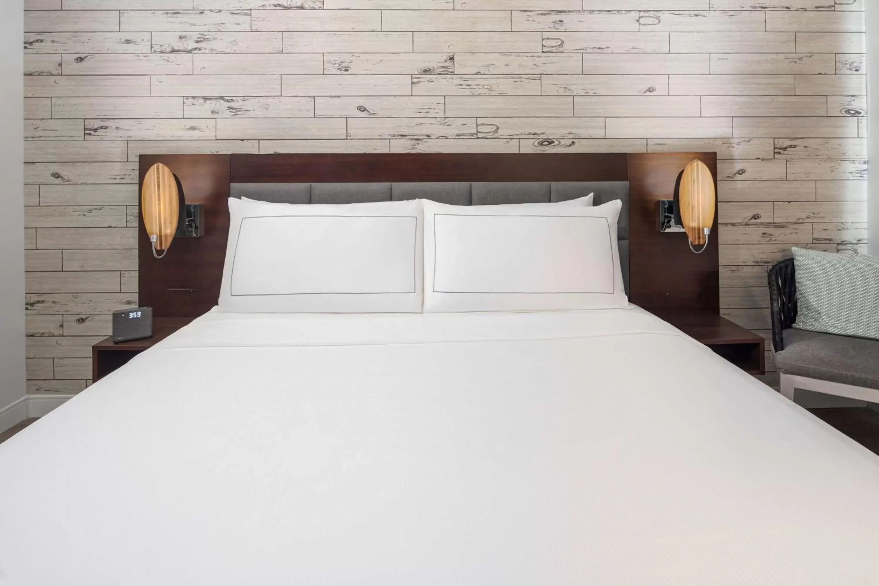 Bed in The Fin Hotel, Tapestry Collection by Hilton Bed in The Fin Hotel, Tapestry Collection by Hilton