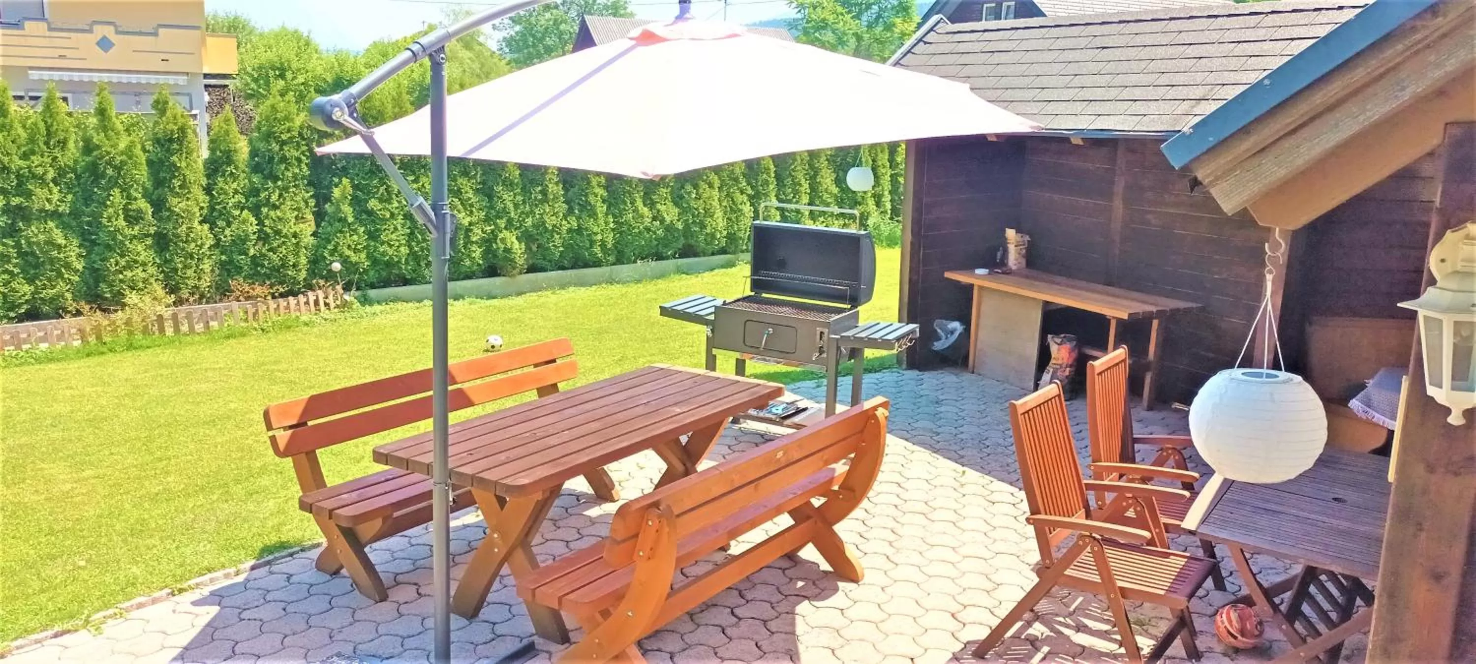 Garden in Pension Marienhof