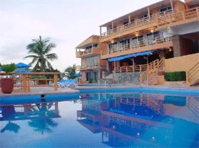 Property building, Swimming Pool in Hotel Irma