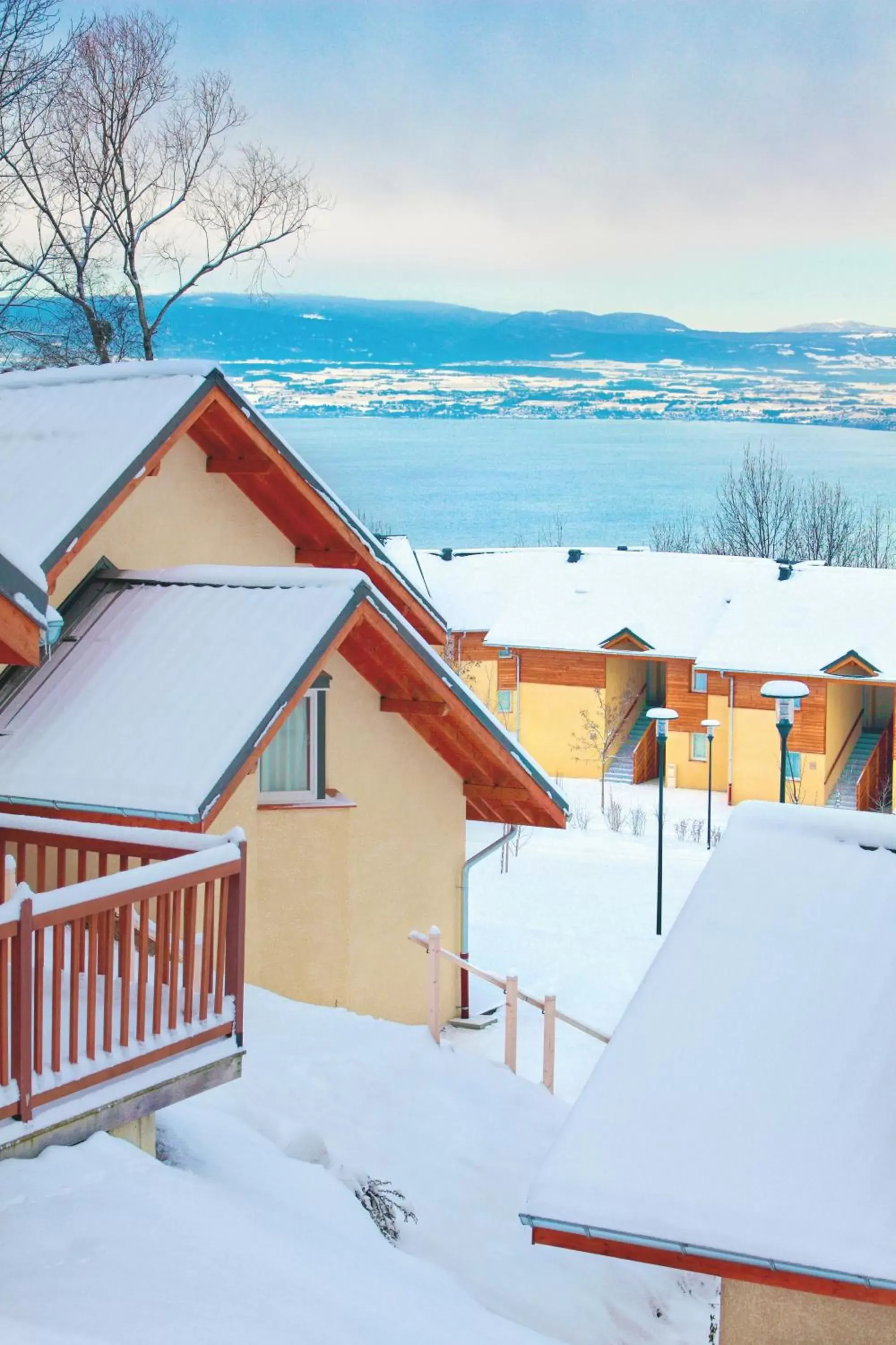 Area and facilities, Winter in Garden & City Evian - Lugrin