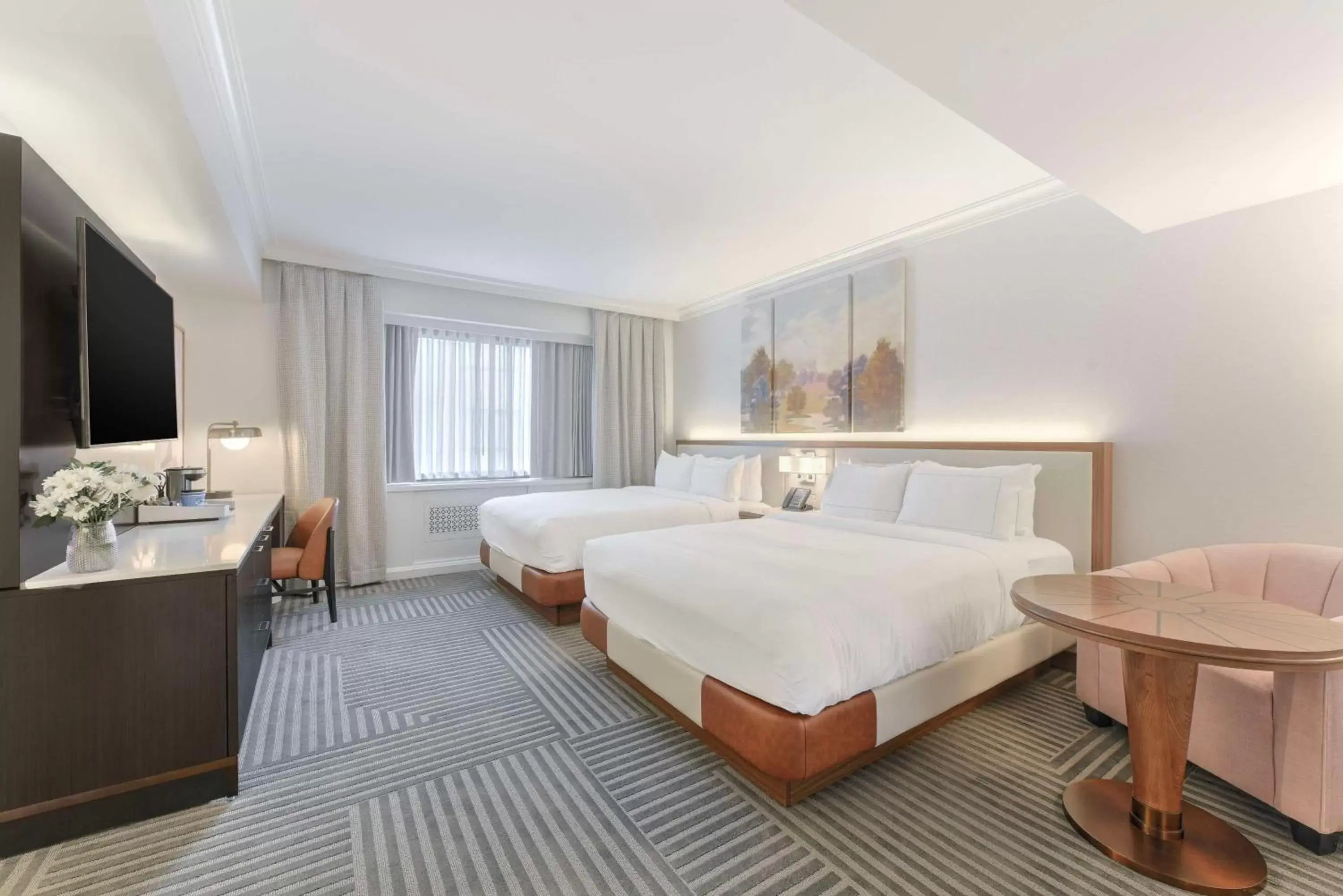 Queen Room with Two Double Beds in Capital Hilton