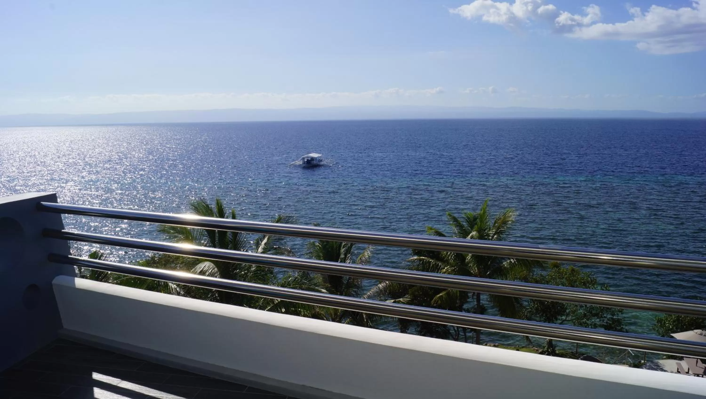 Balcony/Terrace in Panglao Sea Resort - Tangnan