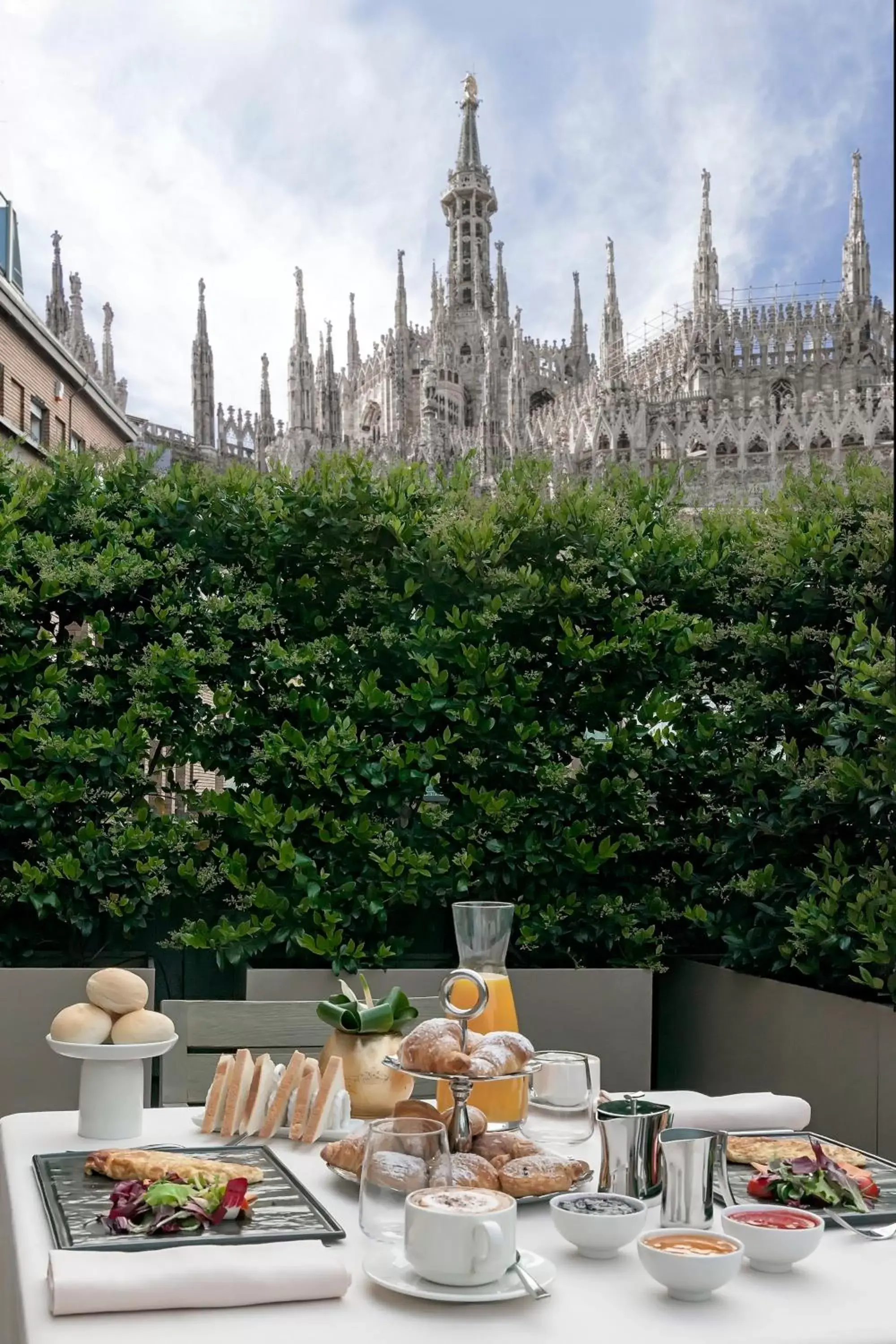 Patio in Rosa Grand Milano - Starhotels Collezione