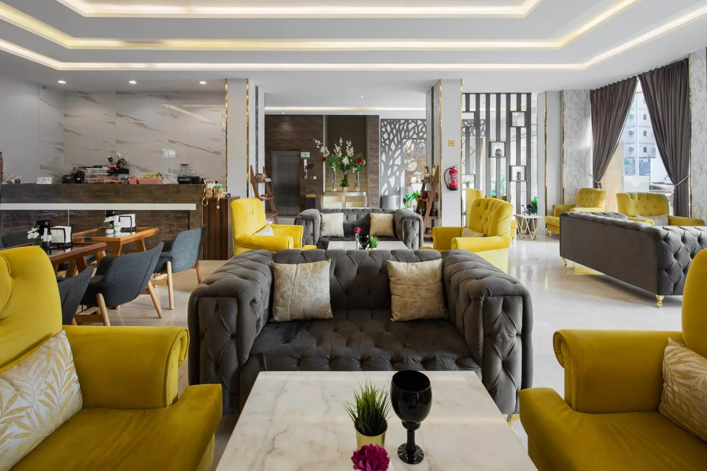 Lobby or reception in Mirada Purple Al Waha - Serviced Apartments Lobby or reception in Mirada Purple Al Waha - Serviced Apartments