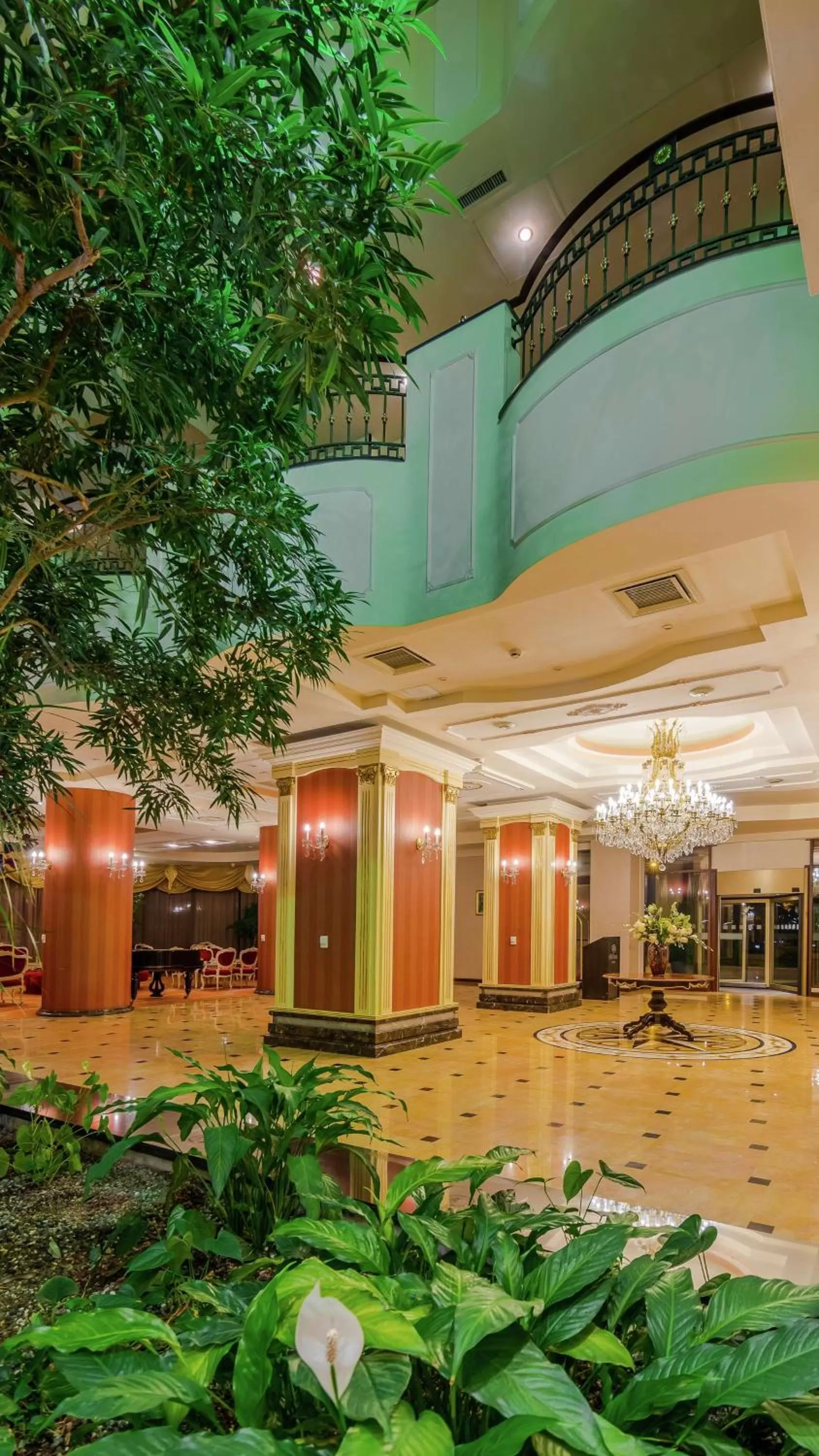 Lobby or reception in Hilton Sibiu