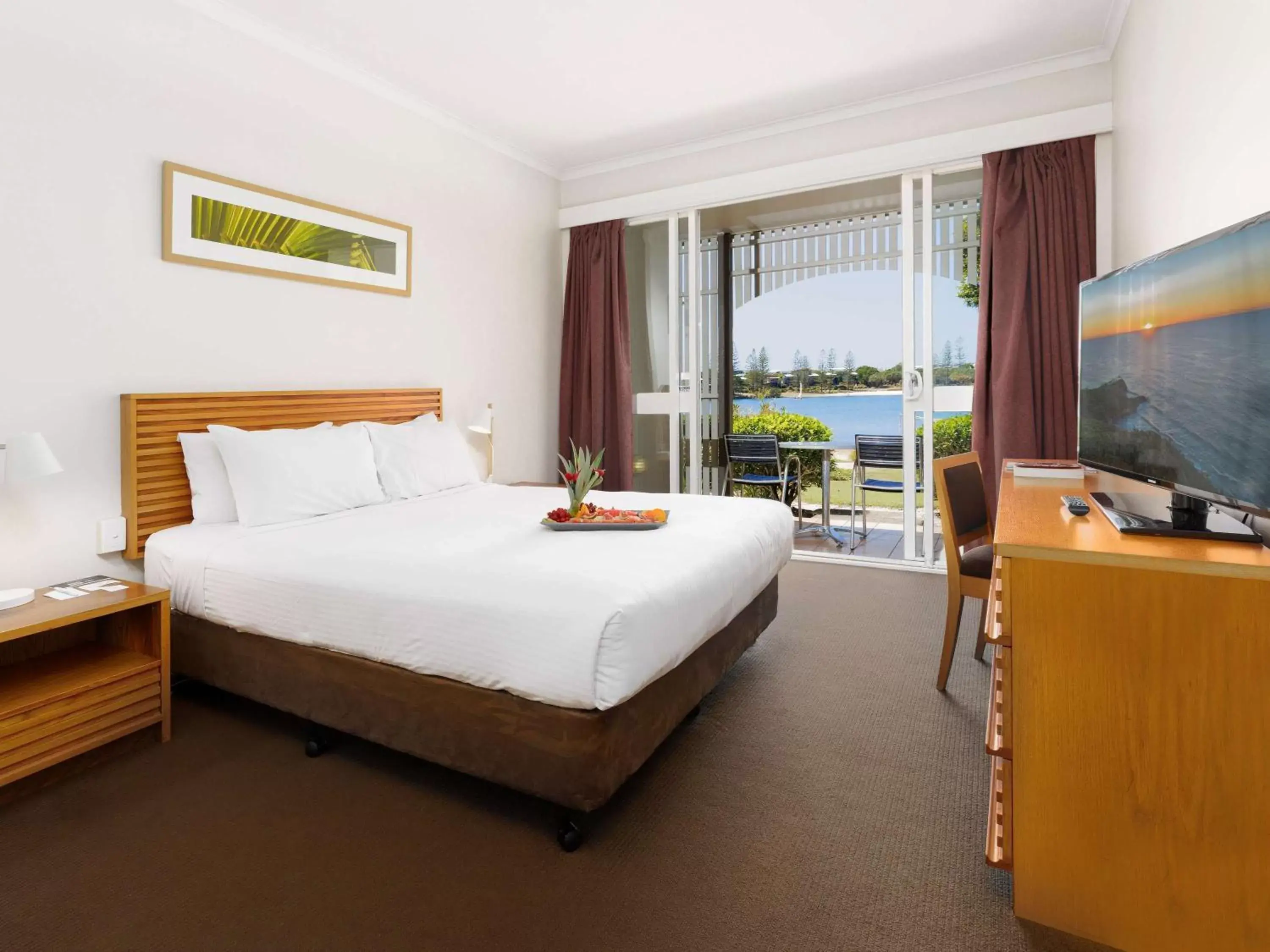 Bedroom in Novotel Sunshine Coast Resort