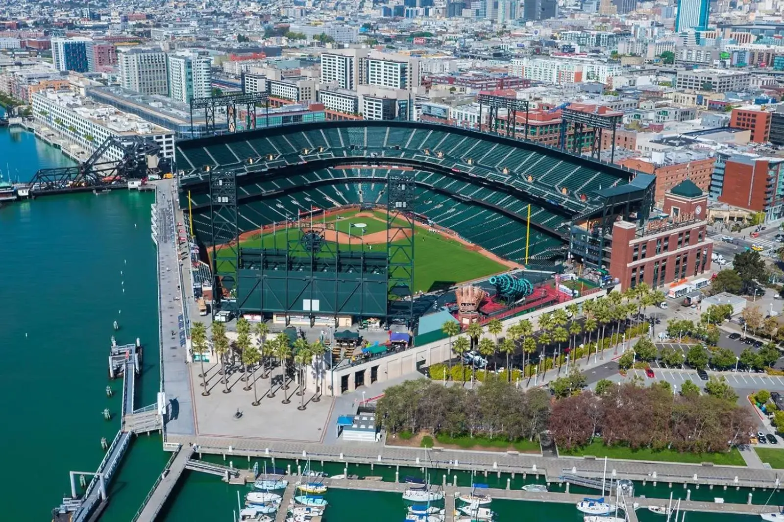 Nearby landmark, Bird's-eye View in Harbor Court Hotel