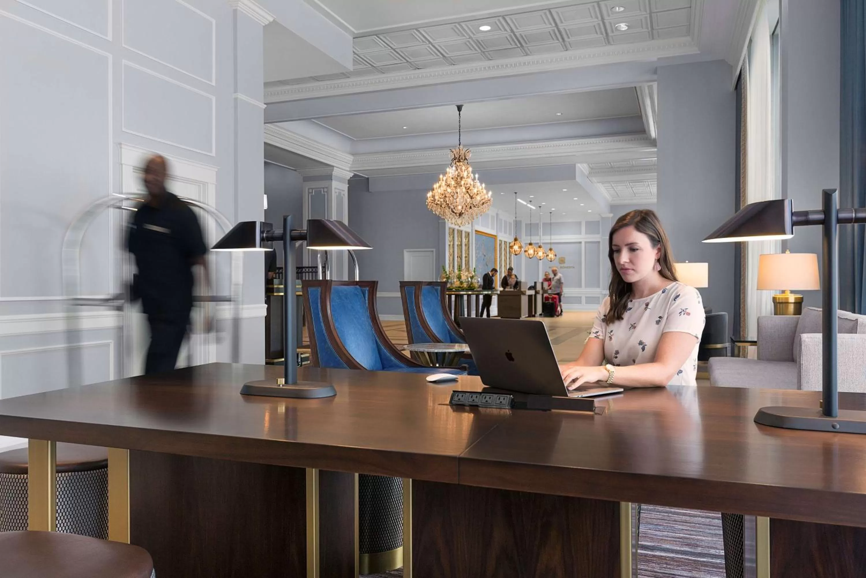 Lobby or reception in The Royal Sonesta Chase Park Plaza St Louis