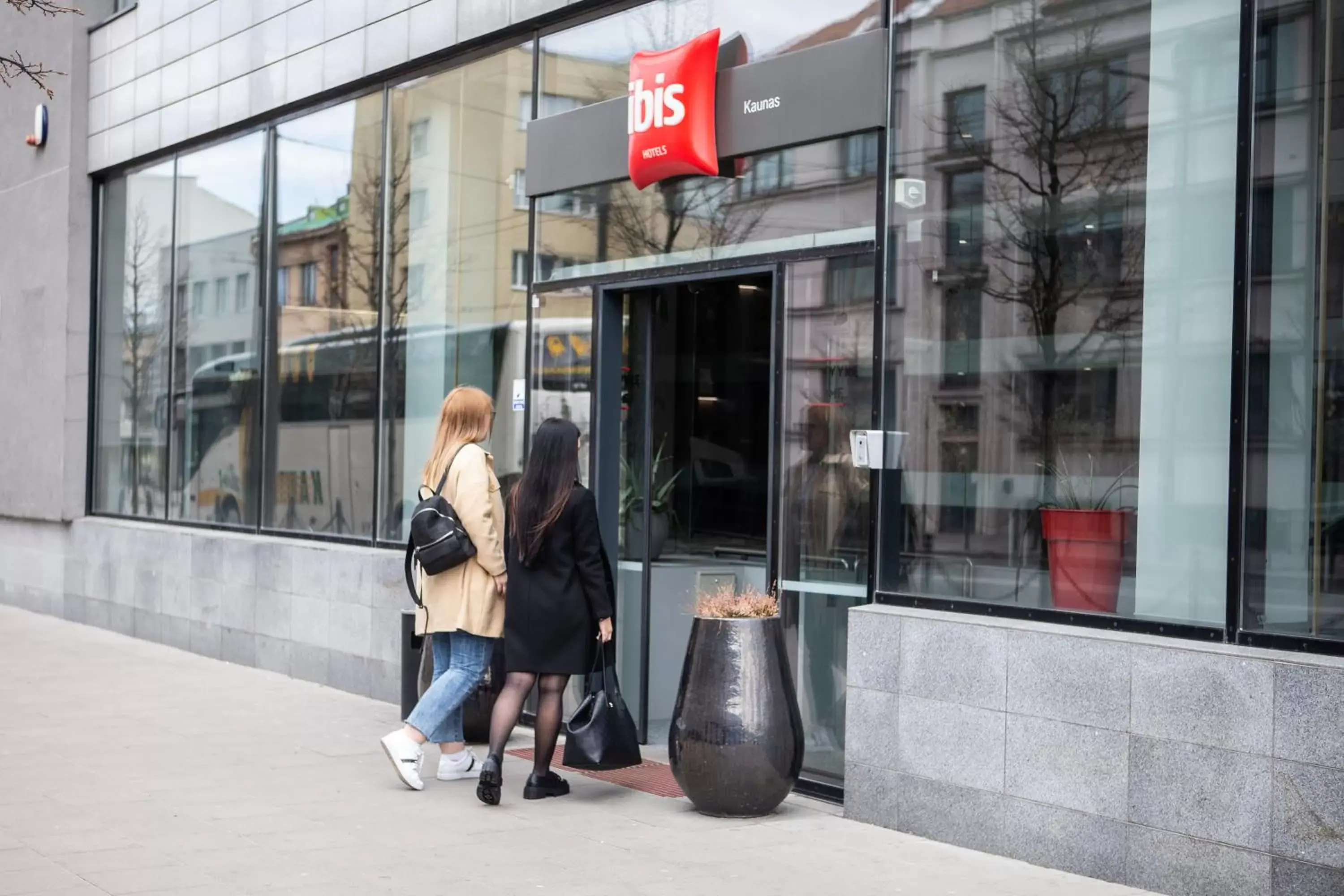 Facade/entrance in Ibis Kaunas Centre