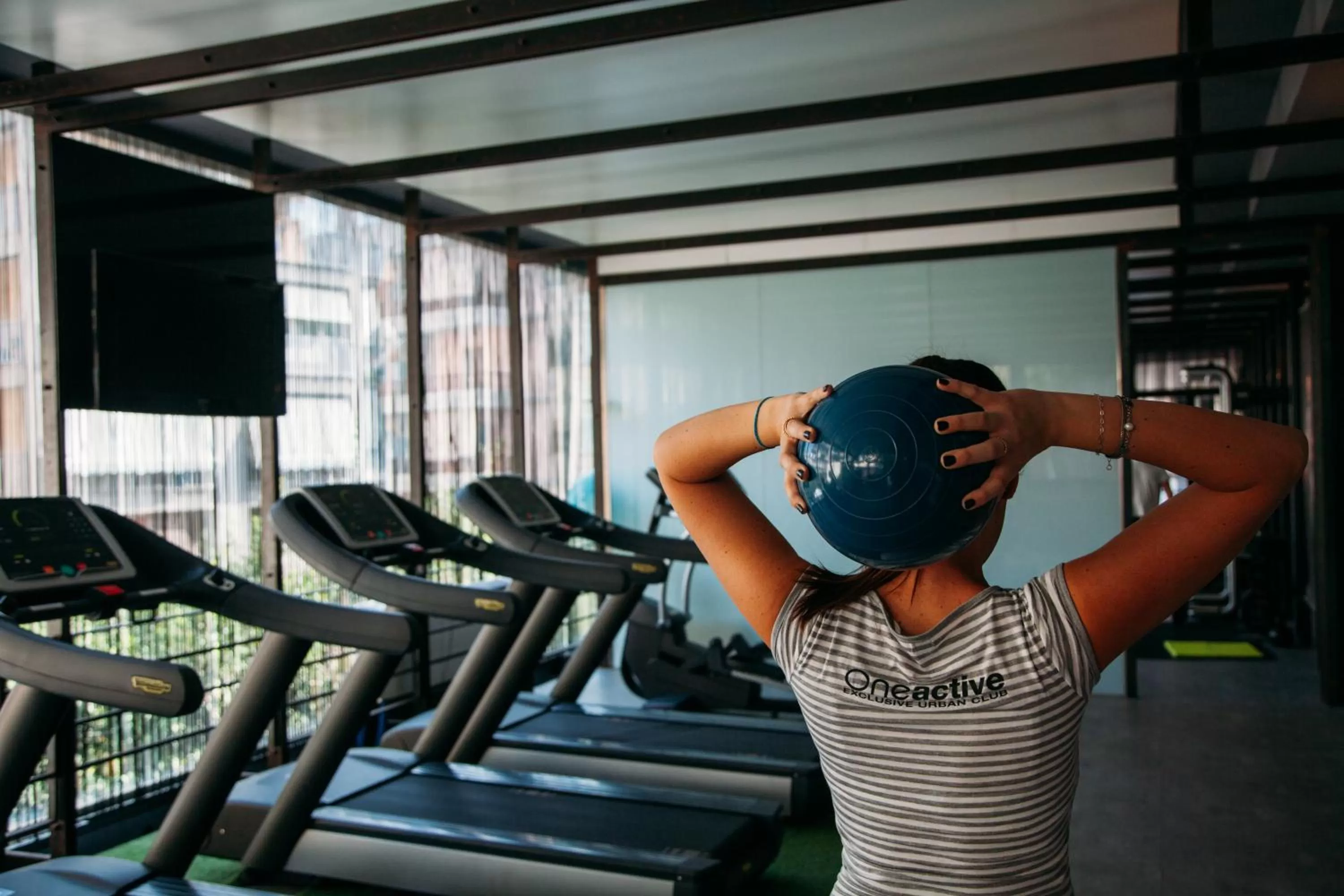 Fitness centre/facilities in UNA HOTELS One Siracusa