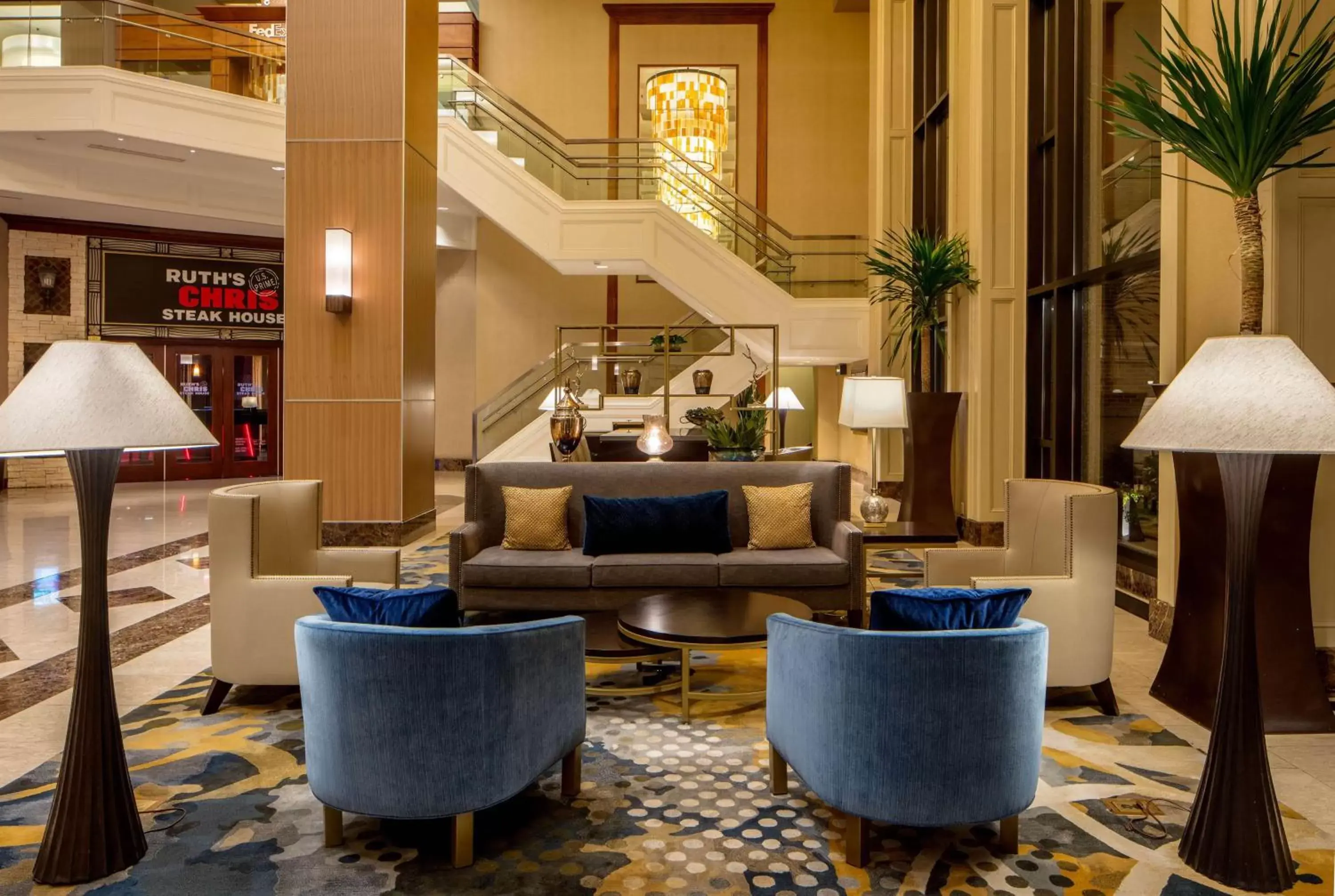 Lobby or reception in Hyatt Regency Saint Louis at The Arch Lobby or reception in Hyatt Regency Saint Louis at The Arch