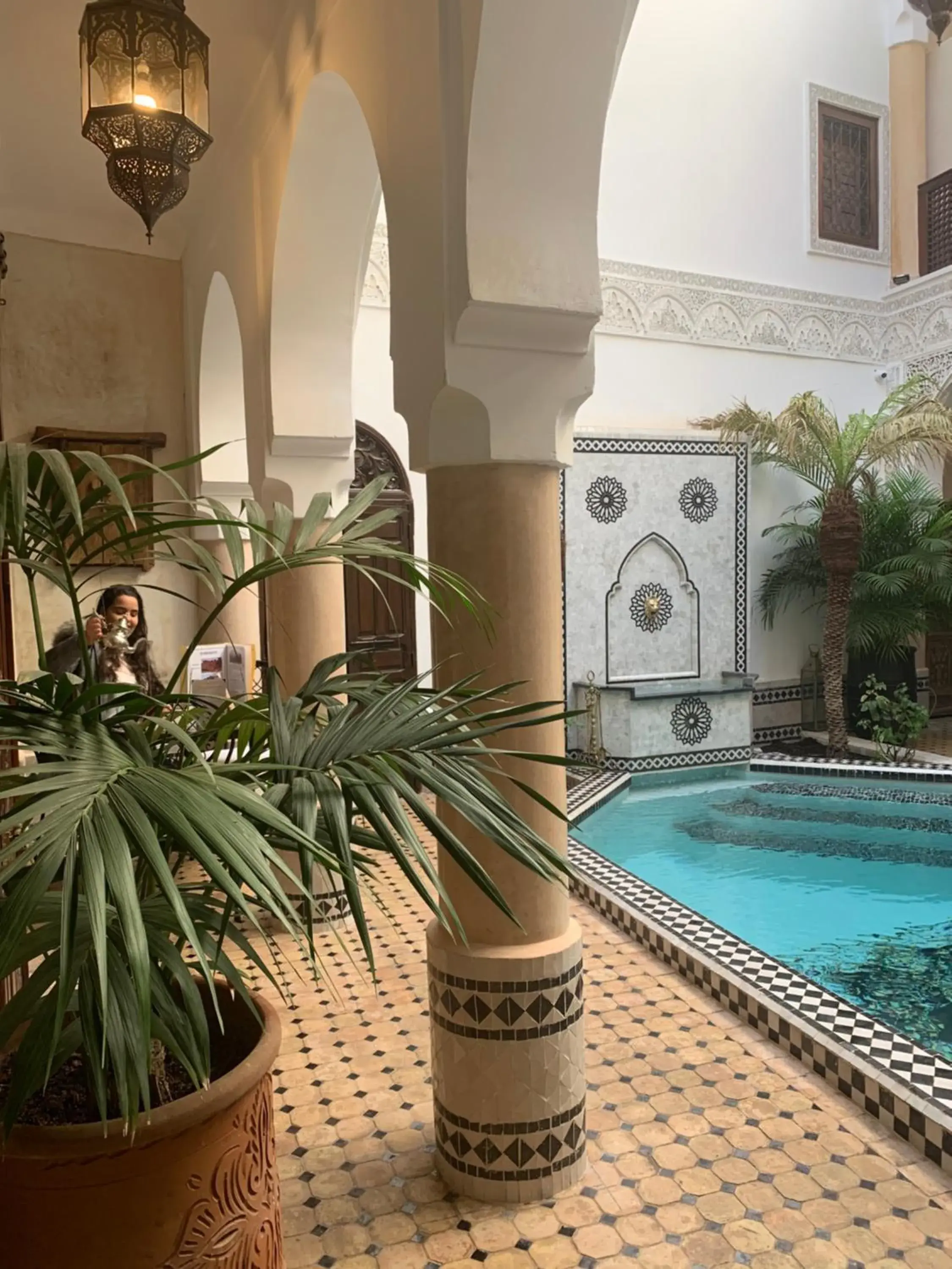 Swimming Pool in Riad Abaka hotel & boutique