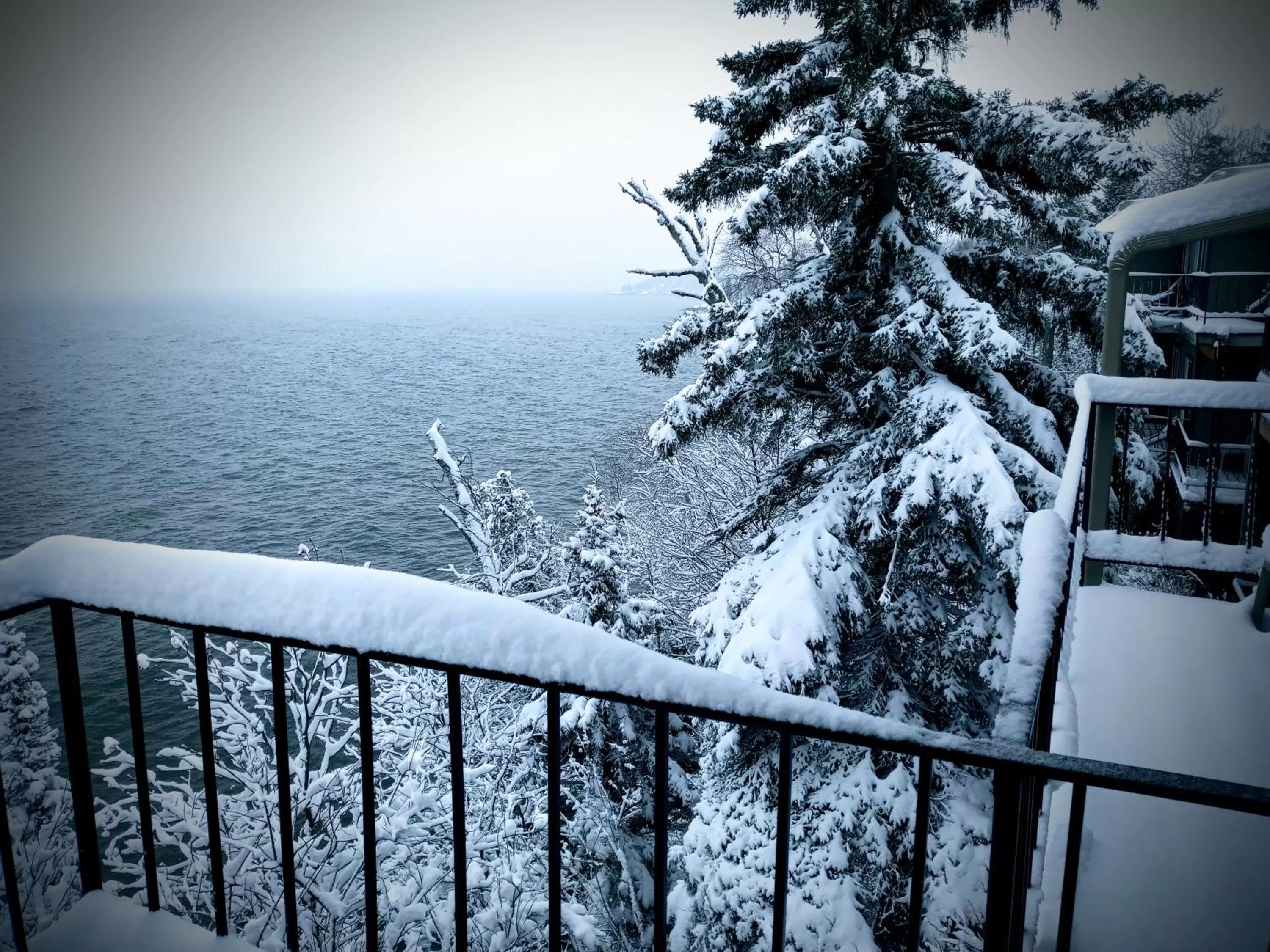 Natural landscape in Cliff Dweller on Lake Superior