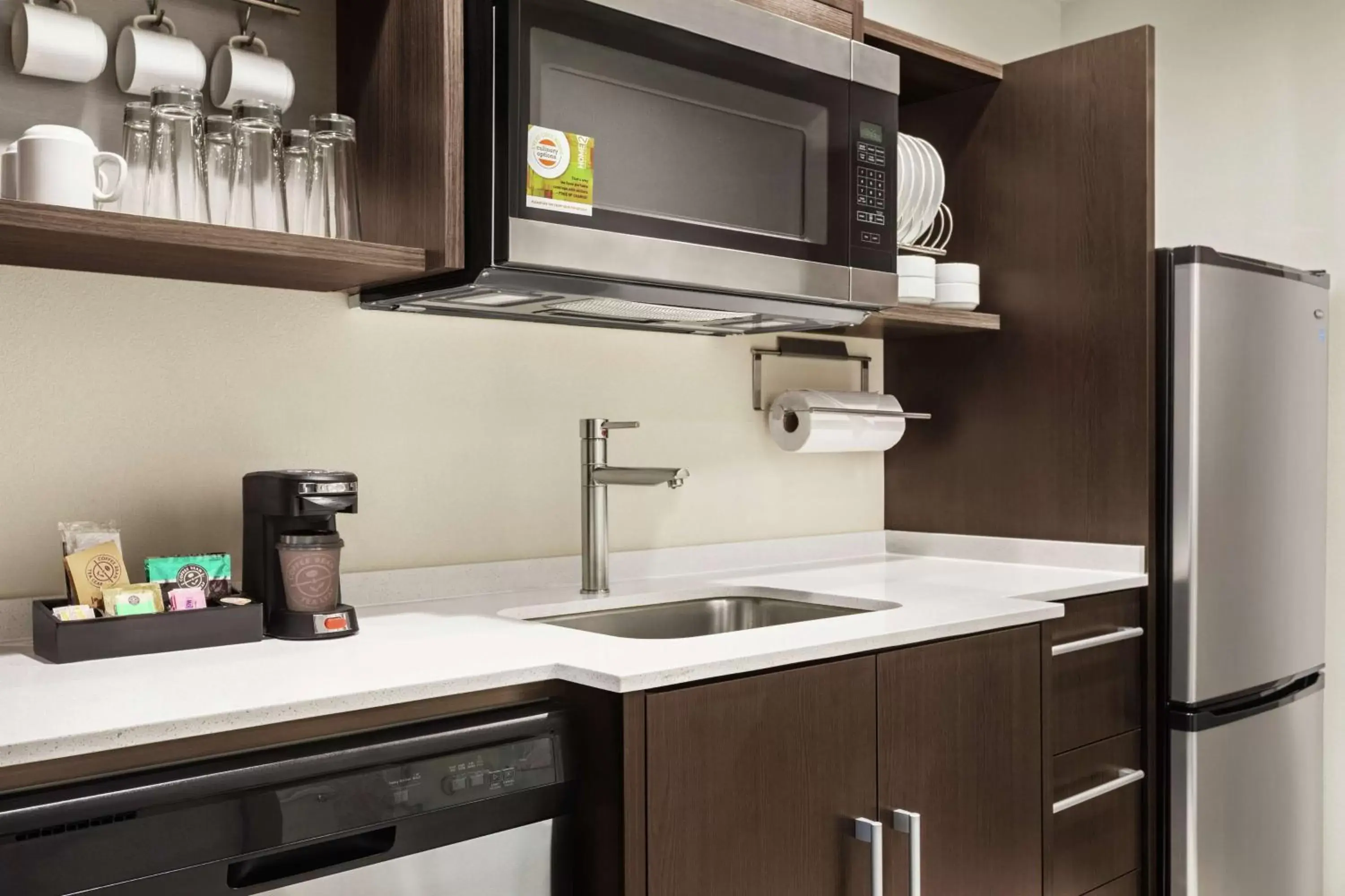 Kitchen or kitchenette, Kitchen/Kitchenette in Home2 Suites By Hilton Ridley Park Philadelphia Airport So