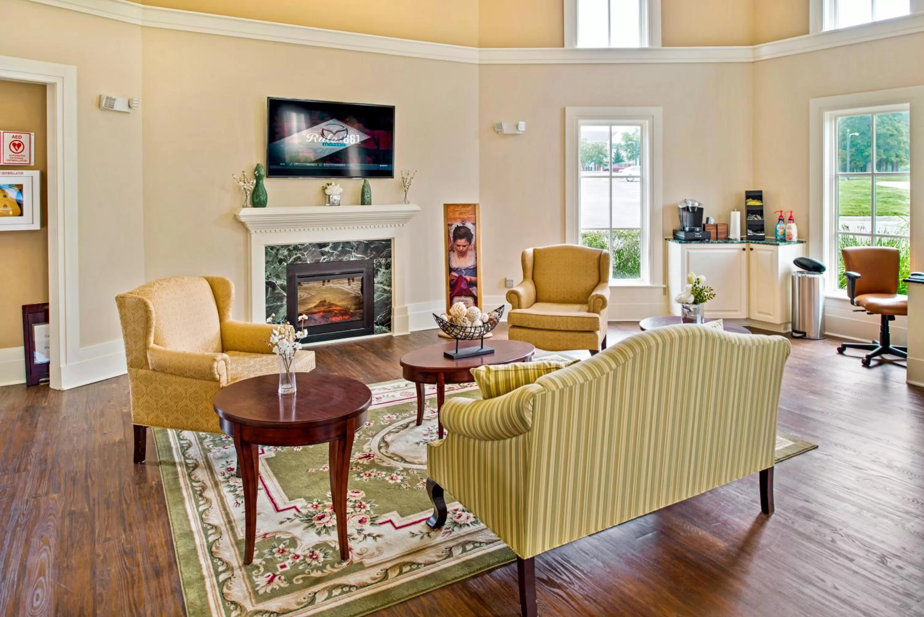 Lobby or reception in Hilton Vacation Club Greensprings Williamsburg