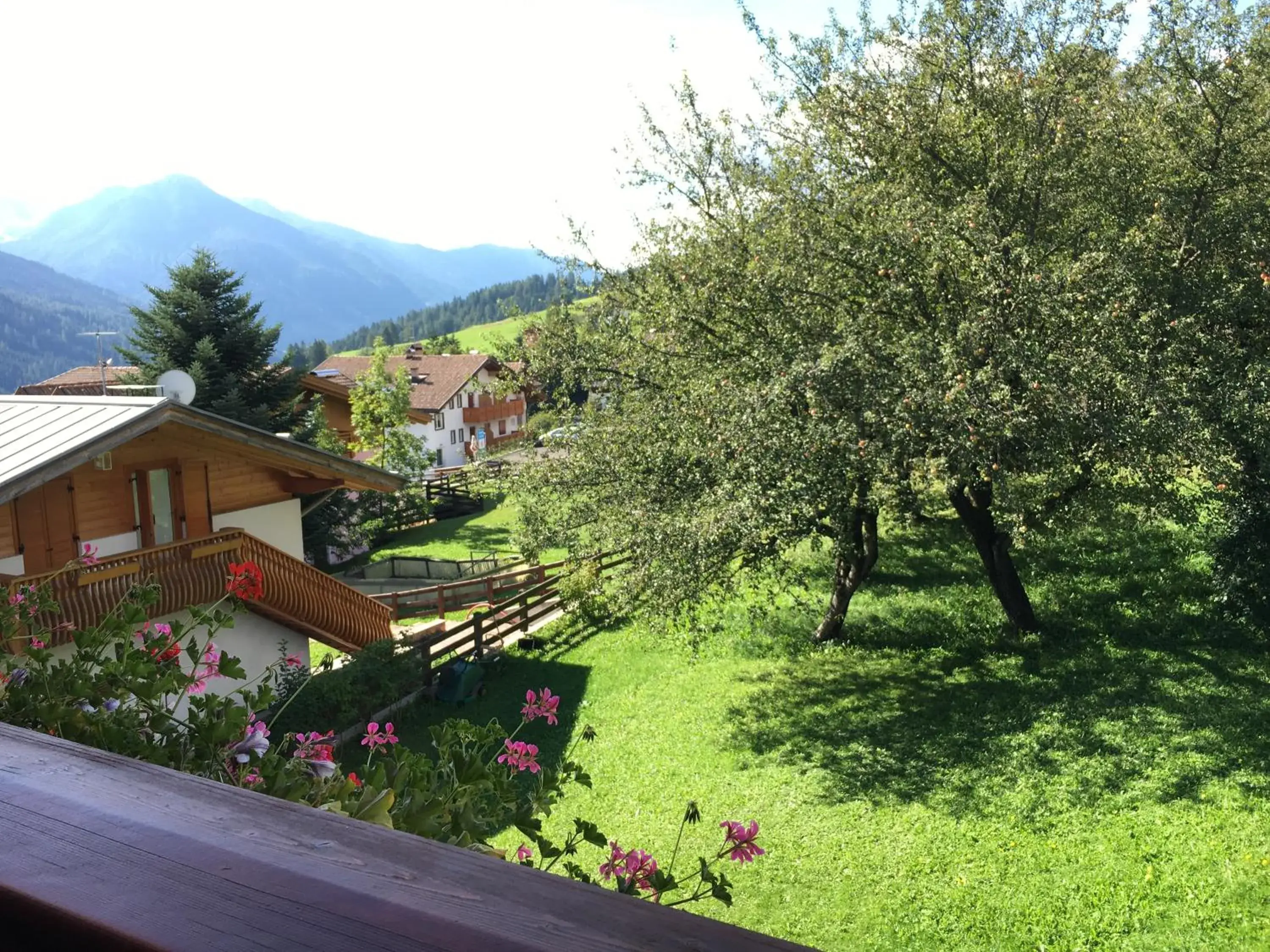 Garden view in Garni Enrosadira