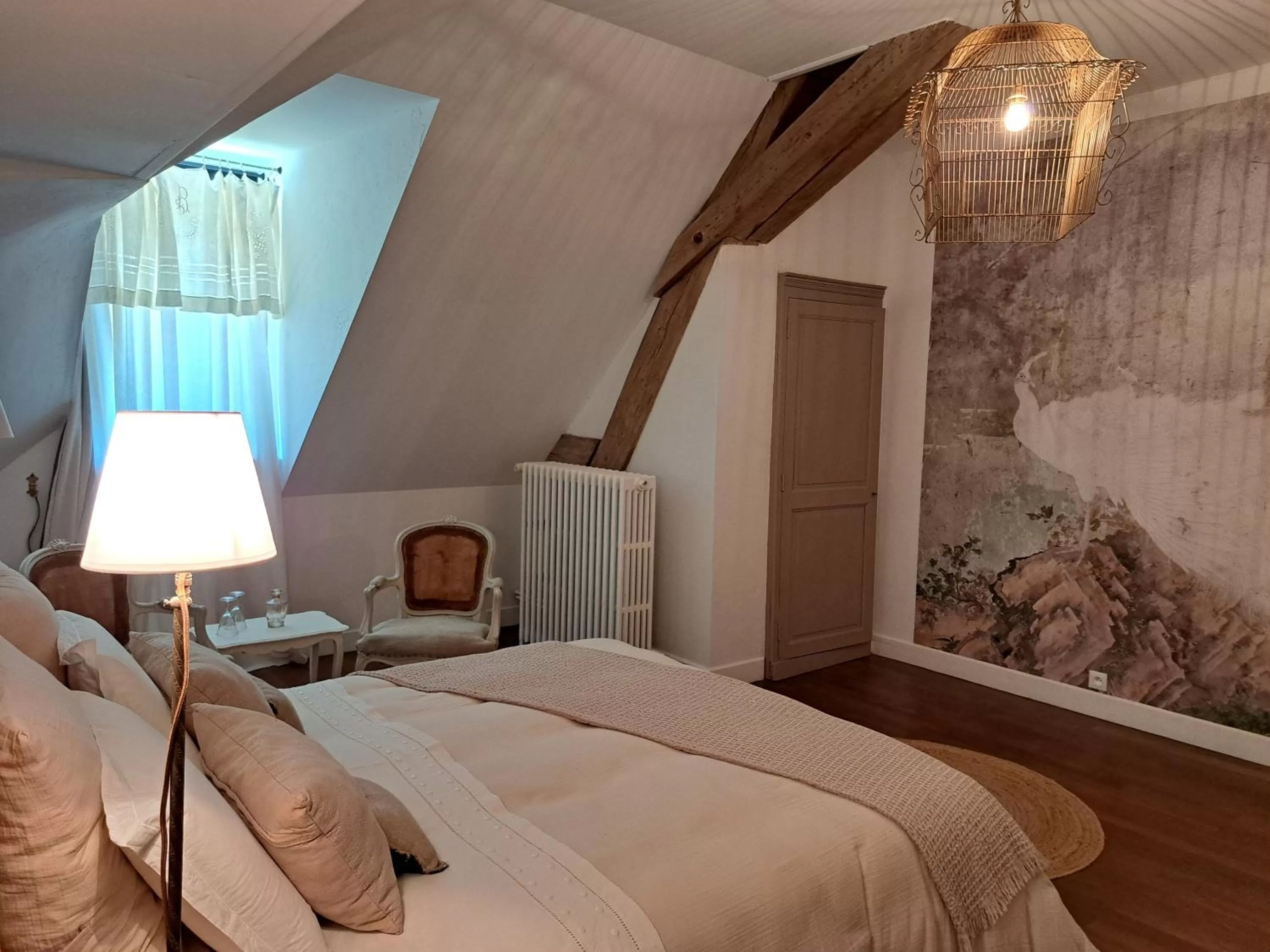 Bed in chambre d'hôtes Madame