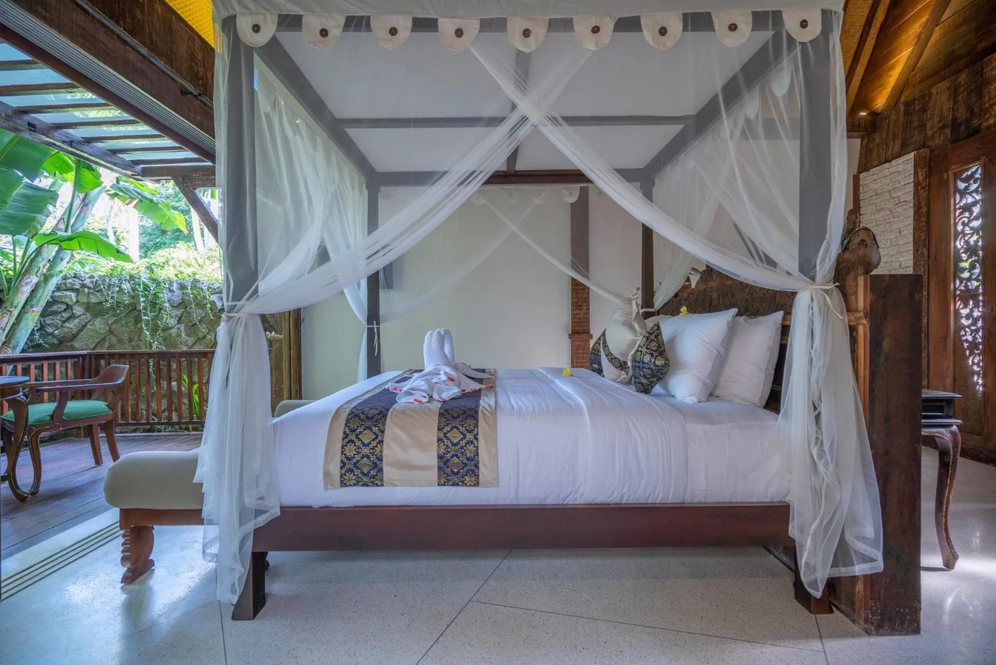 Bed in Menzel Ubud