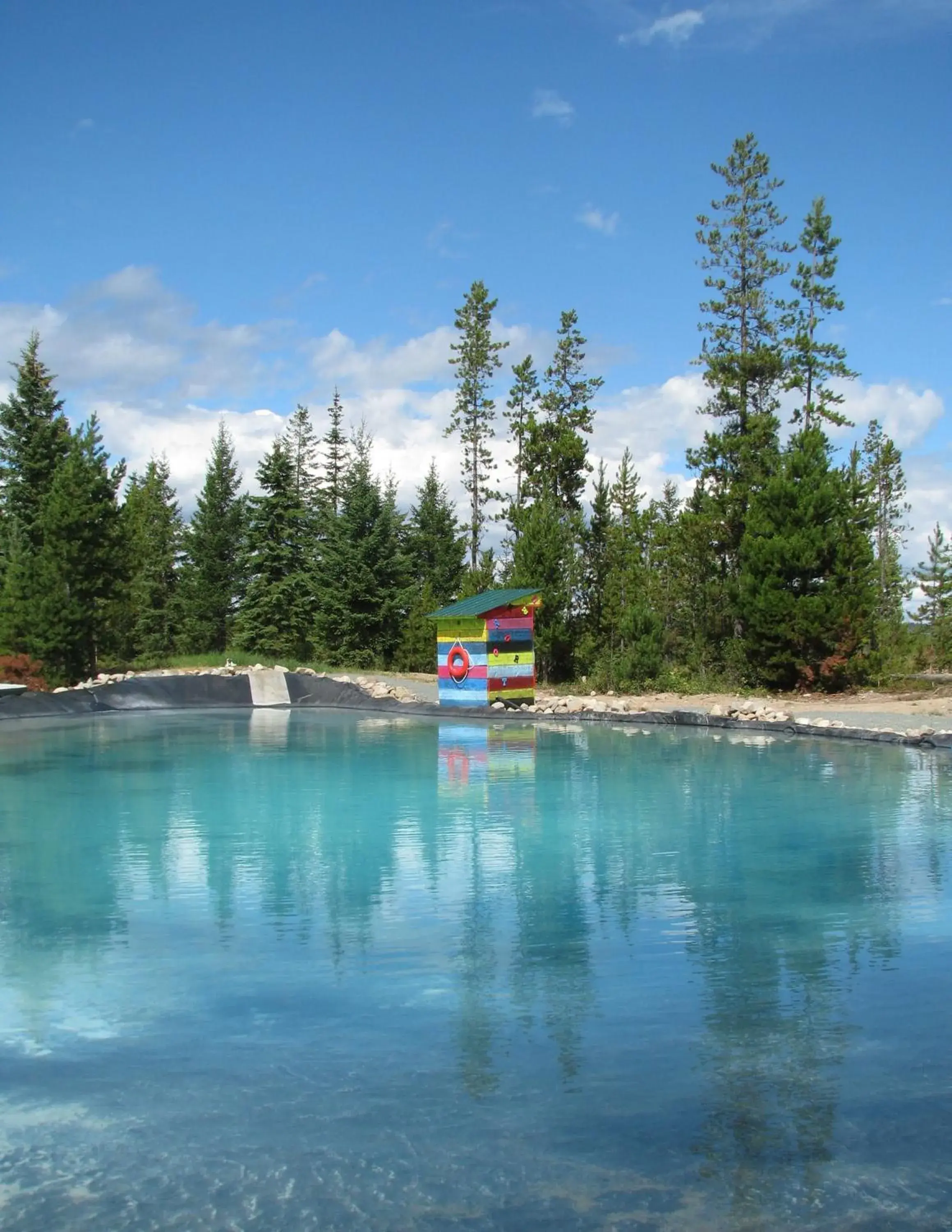 Swimming pool in Woodhouse Cottages And Ranch