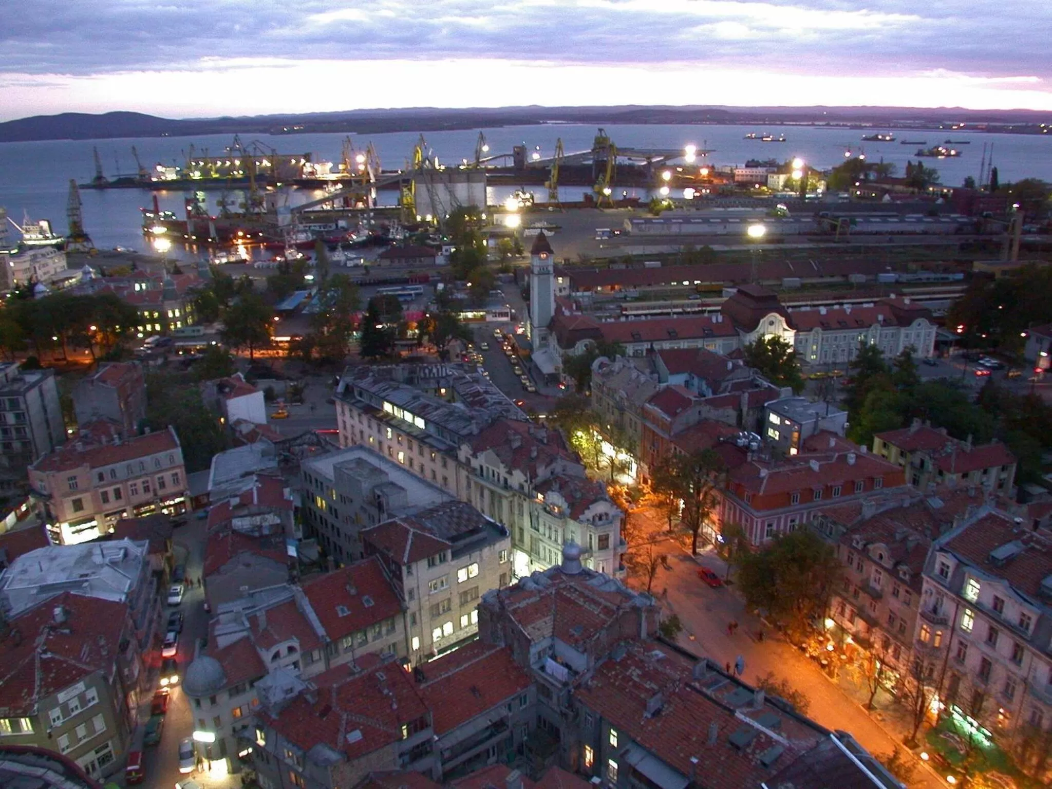 Bird's eye view in Hotel Bulgaria