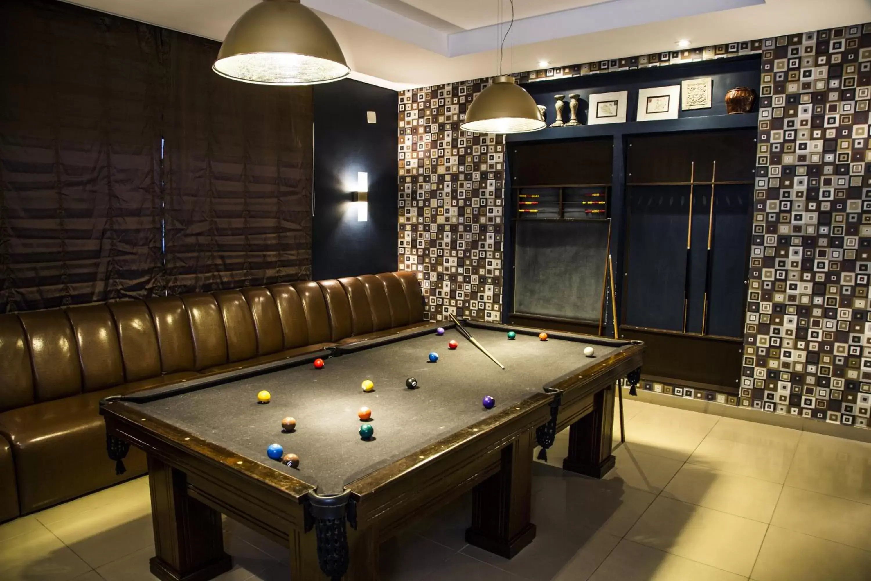 Game Room, Billiards in Parque Balneário Santos by Atlantica Hotels