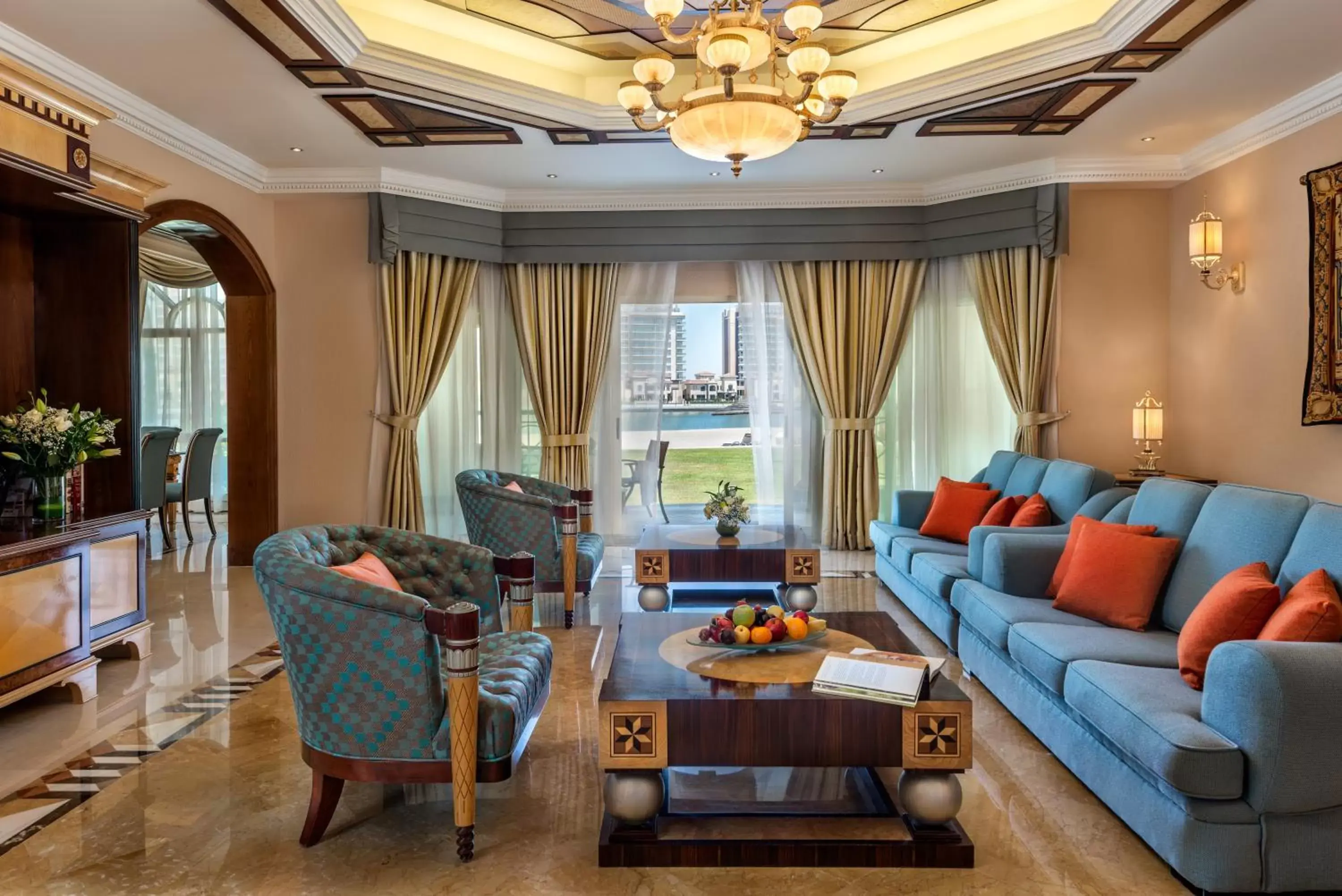 Living room, Seating Area in Al Raha Beach Hotel
