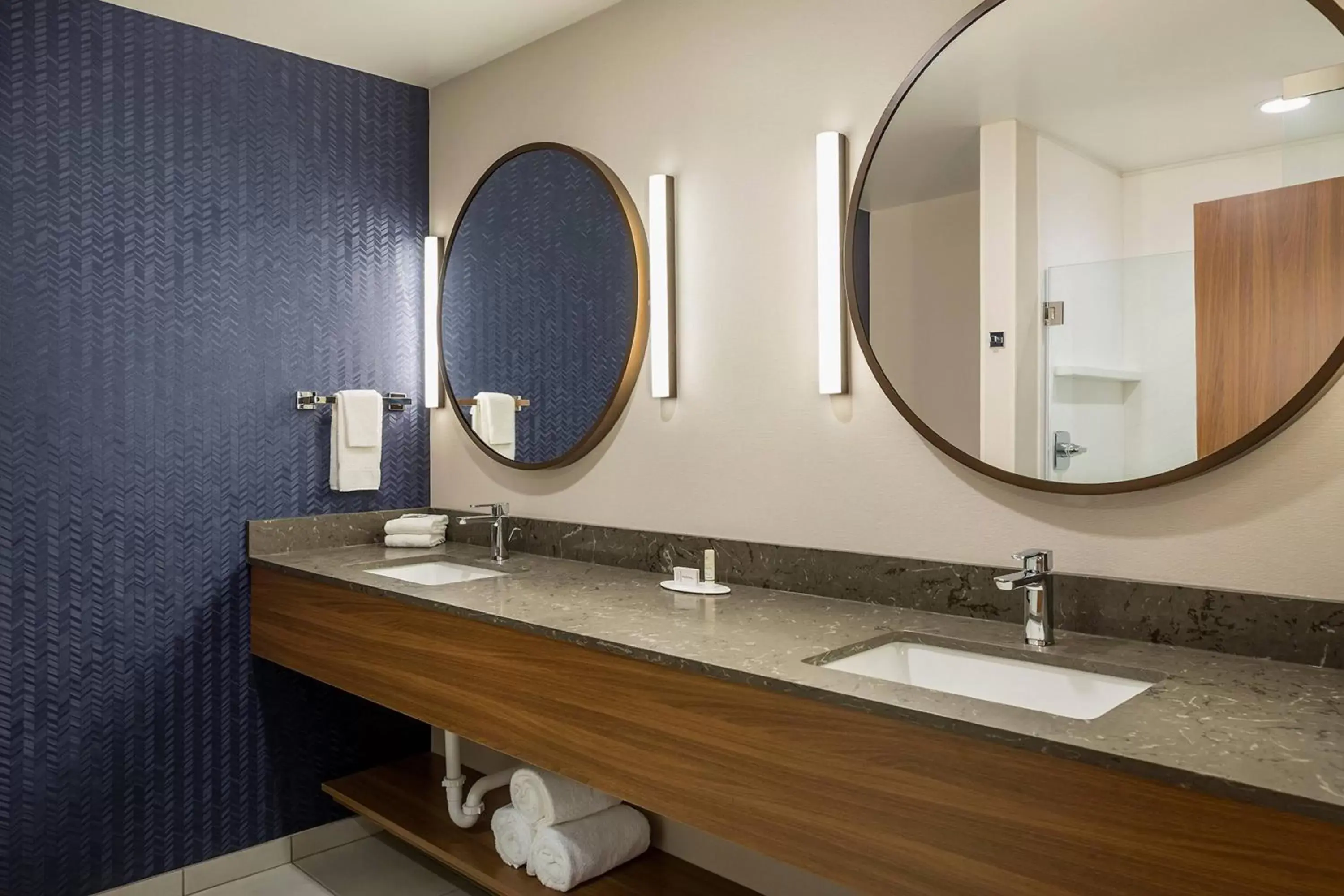 Bathroom in Fairfield Inn & Suites by Marriott Des Moines Downtown