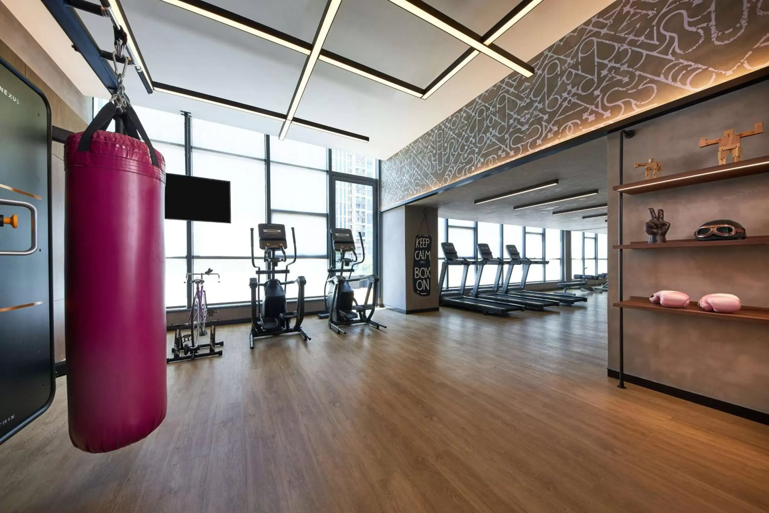 Fitness centre/facilities, Fitness Center/Facilities in Moxy Shenzhen North Station
