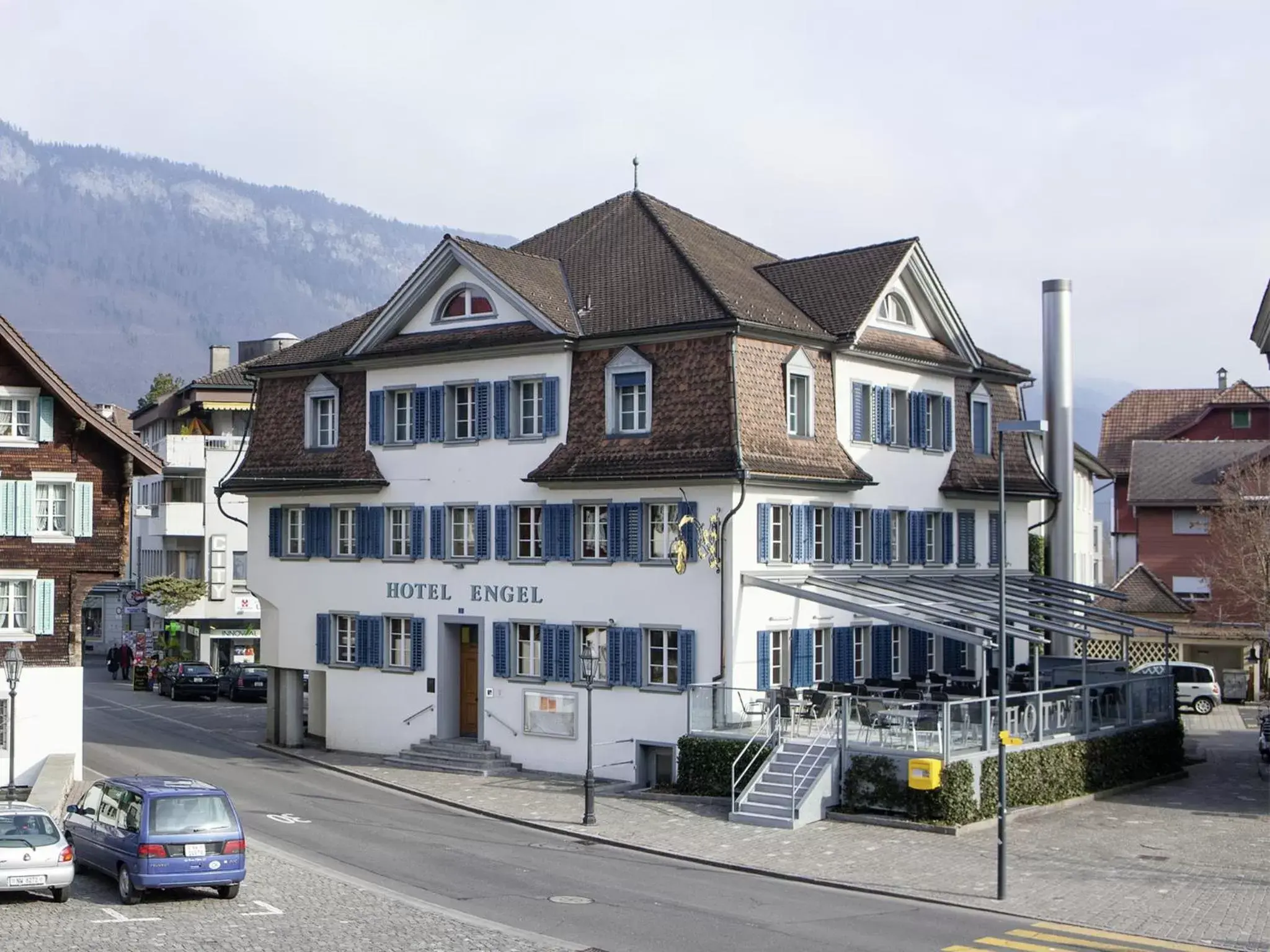 Facade/entrance, Property Building in Hotel Engel